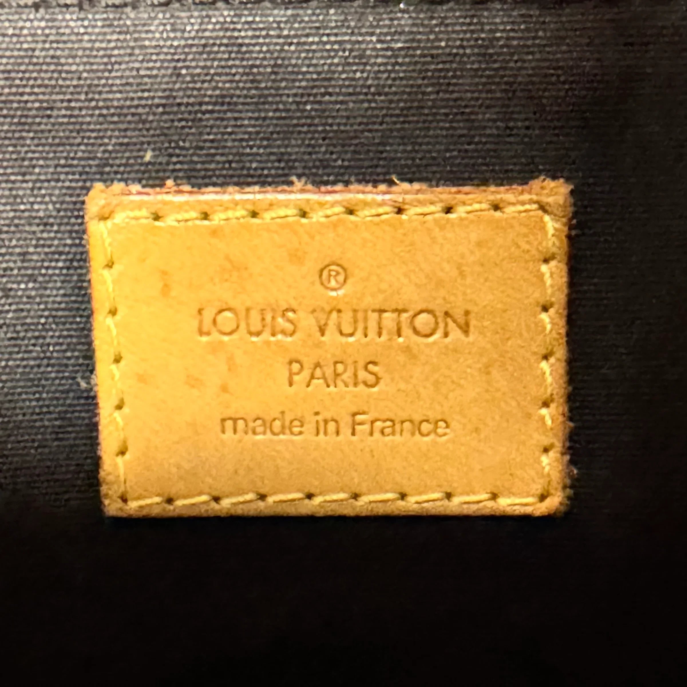Louis Vuitton Vernis Bellevue PM in Dark Brown Patent Leather Bag - Lost Designer