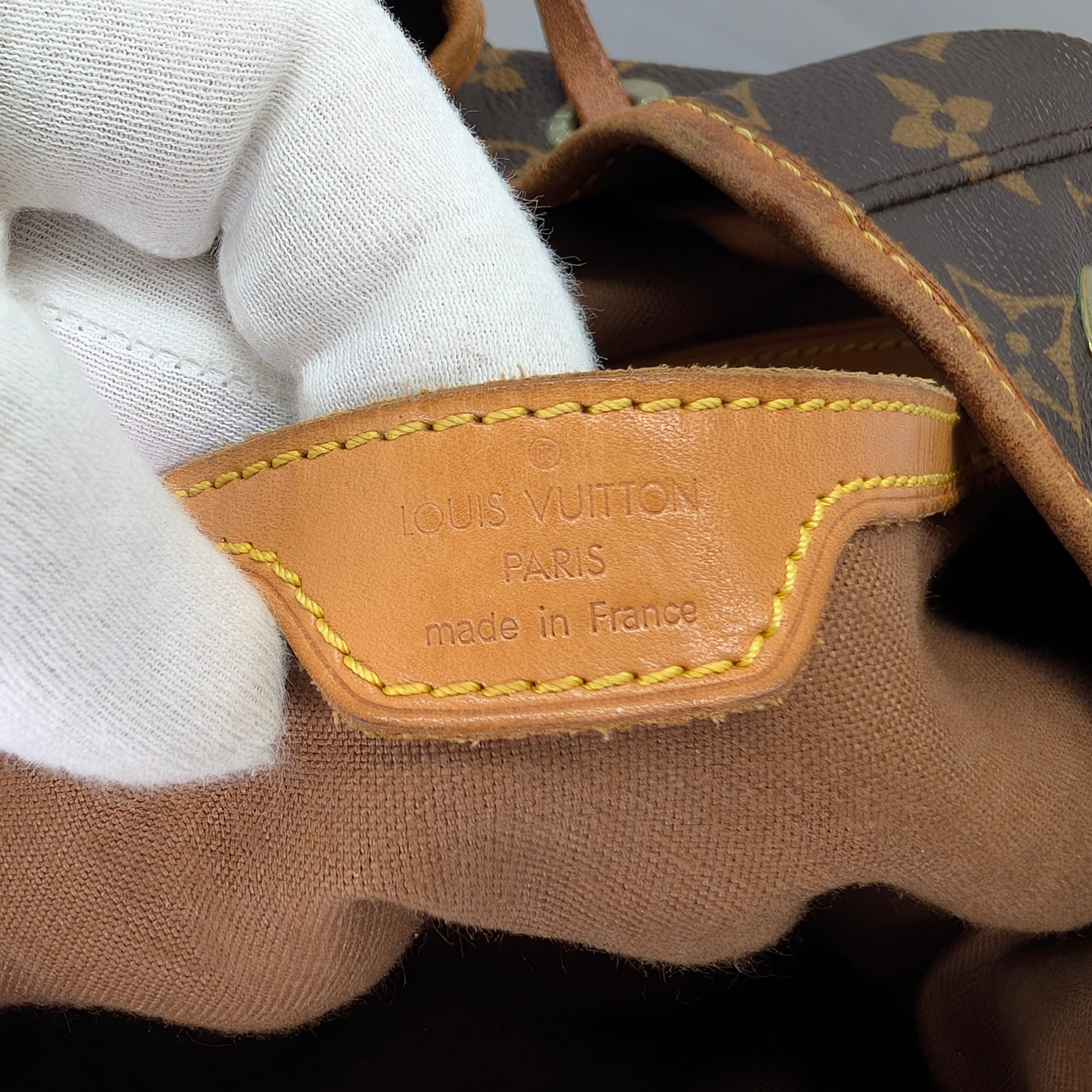 Louis Vuitton Montosouris GM Monogram Backpack Brown