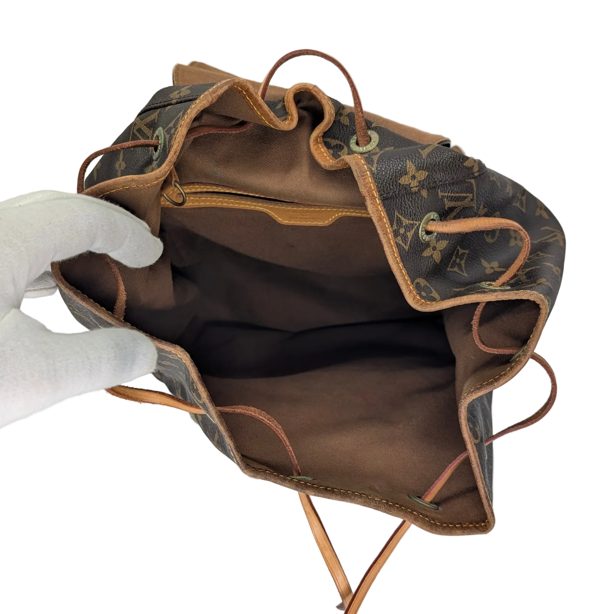 Louis Vuitton Montosouris GM Monogram Backpack Brown