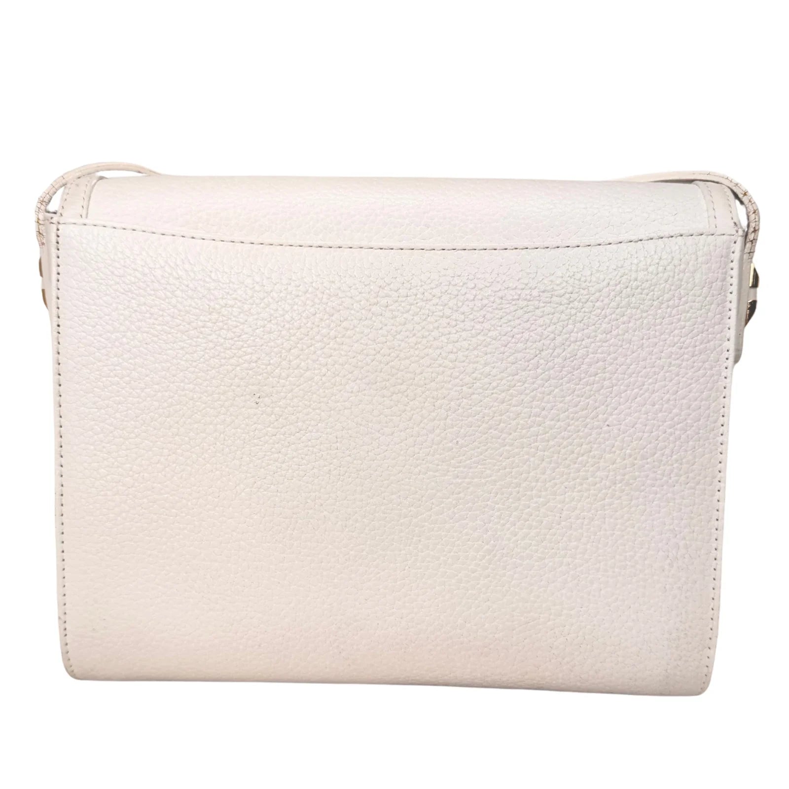 Burberry Leather Crossbody Bag white - Lost Designer