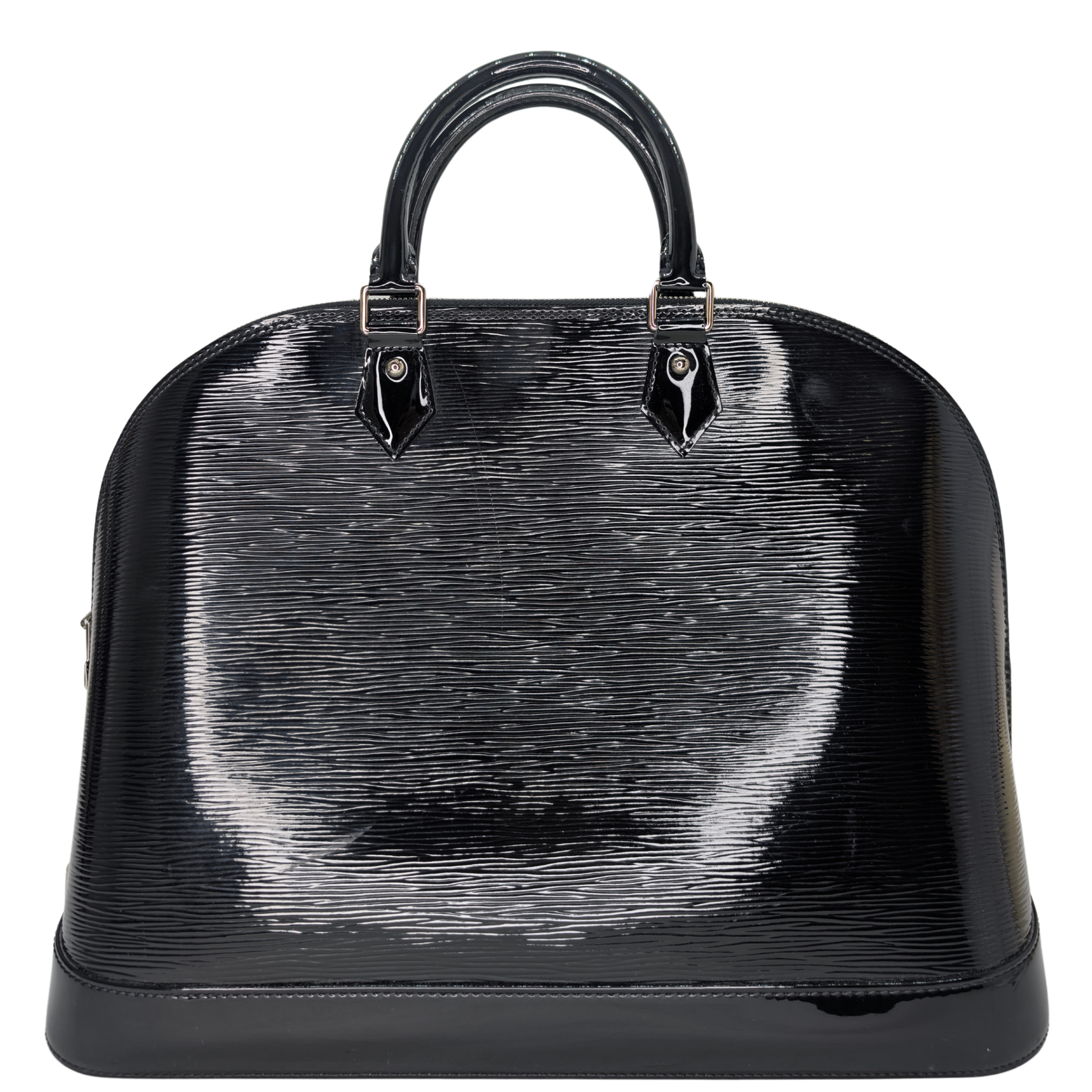 Louis Vuitton Alma GM Bag Epi Leather Electric Black