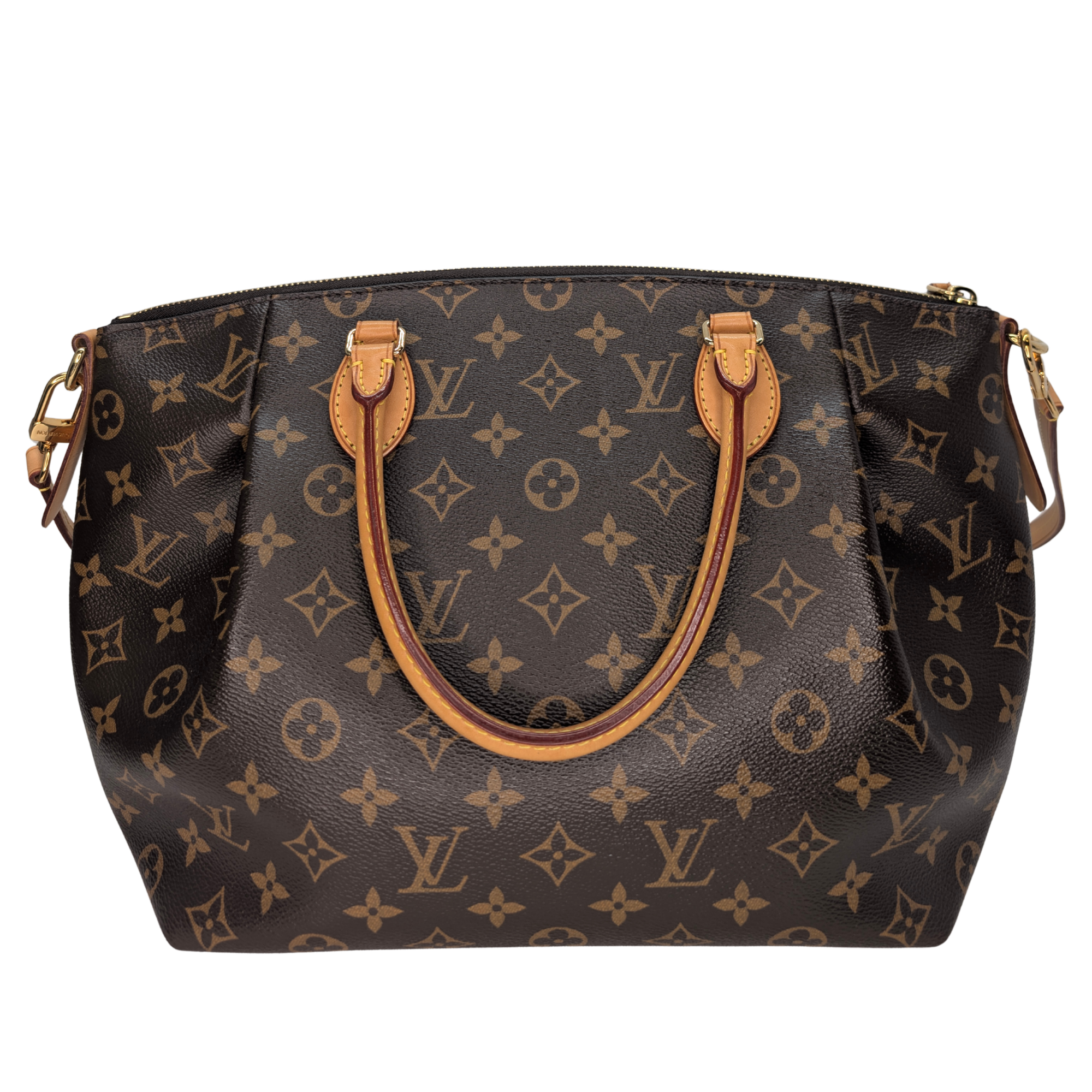 Louis Vuitton Monogram Turenne MM Handbag Brown