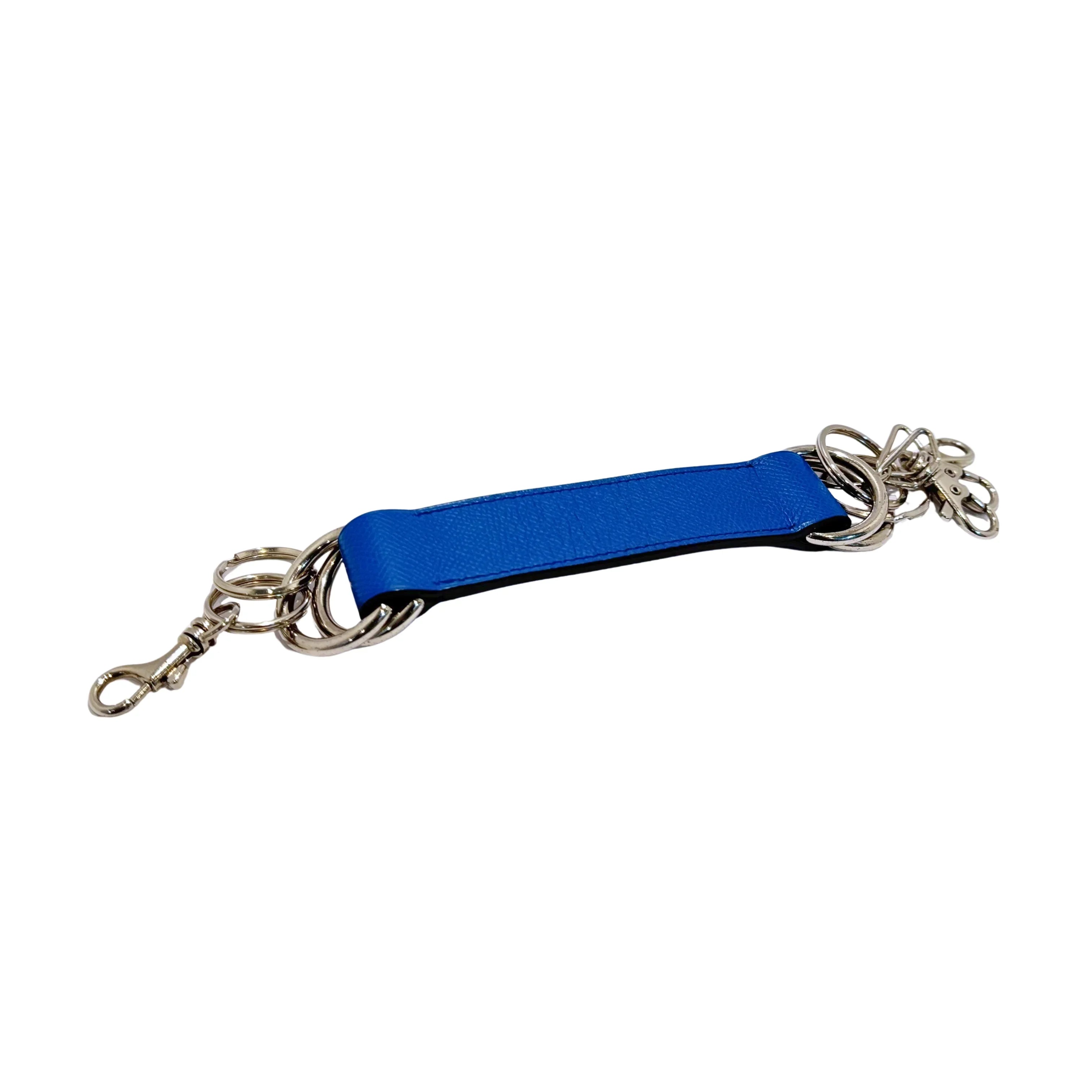 Hermés Paris Romance Scarf Belt Leather Blue - Lost Designer