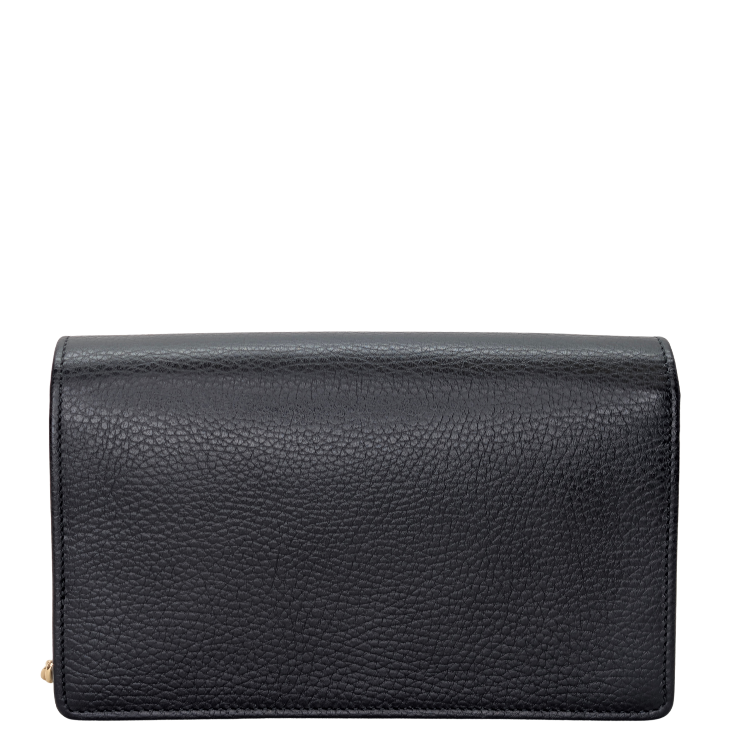 Gucci GG Marmont wallet on Chain Black