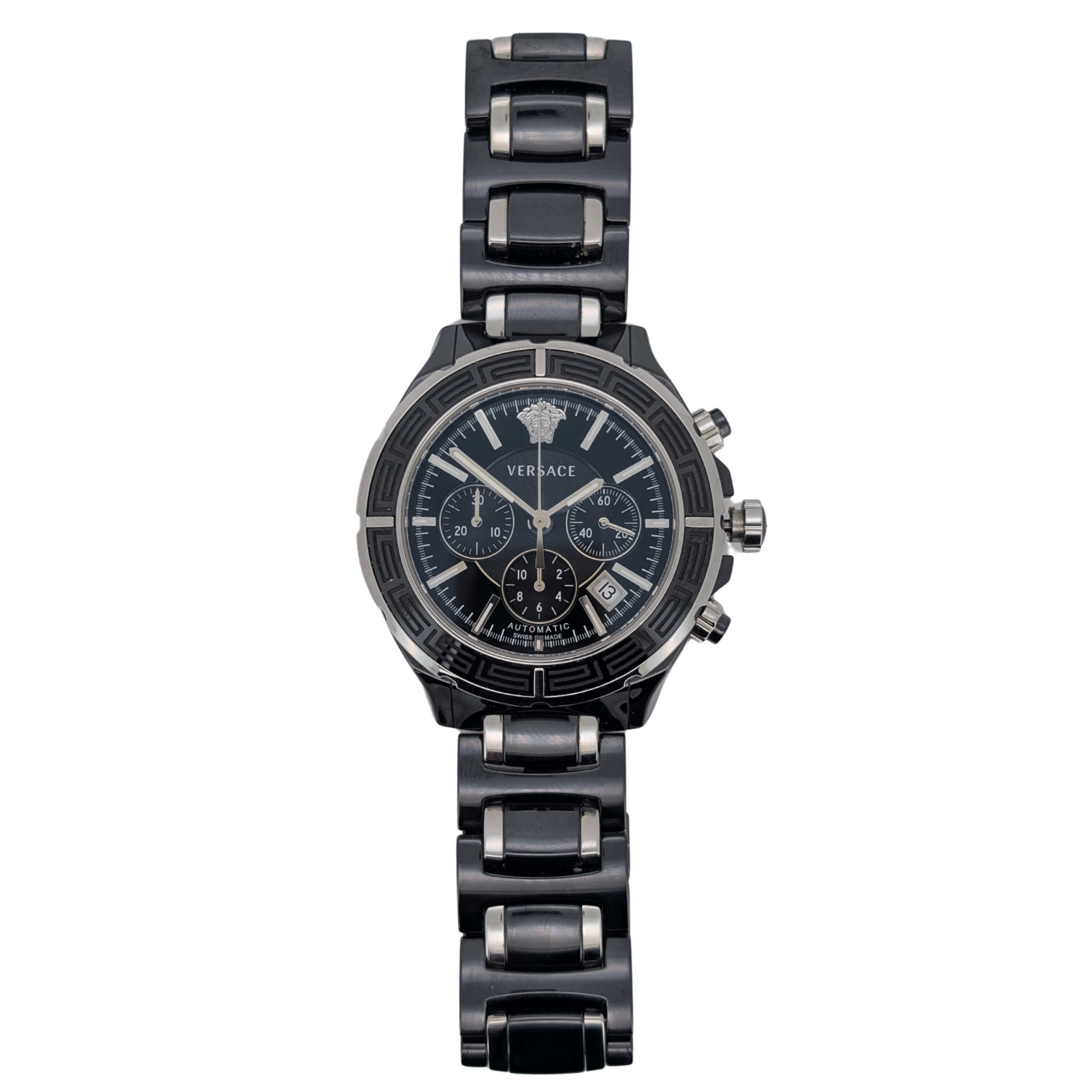 Versace DV One Chronograph Black ceramic Men's Watch 16CC59D009 SC09