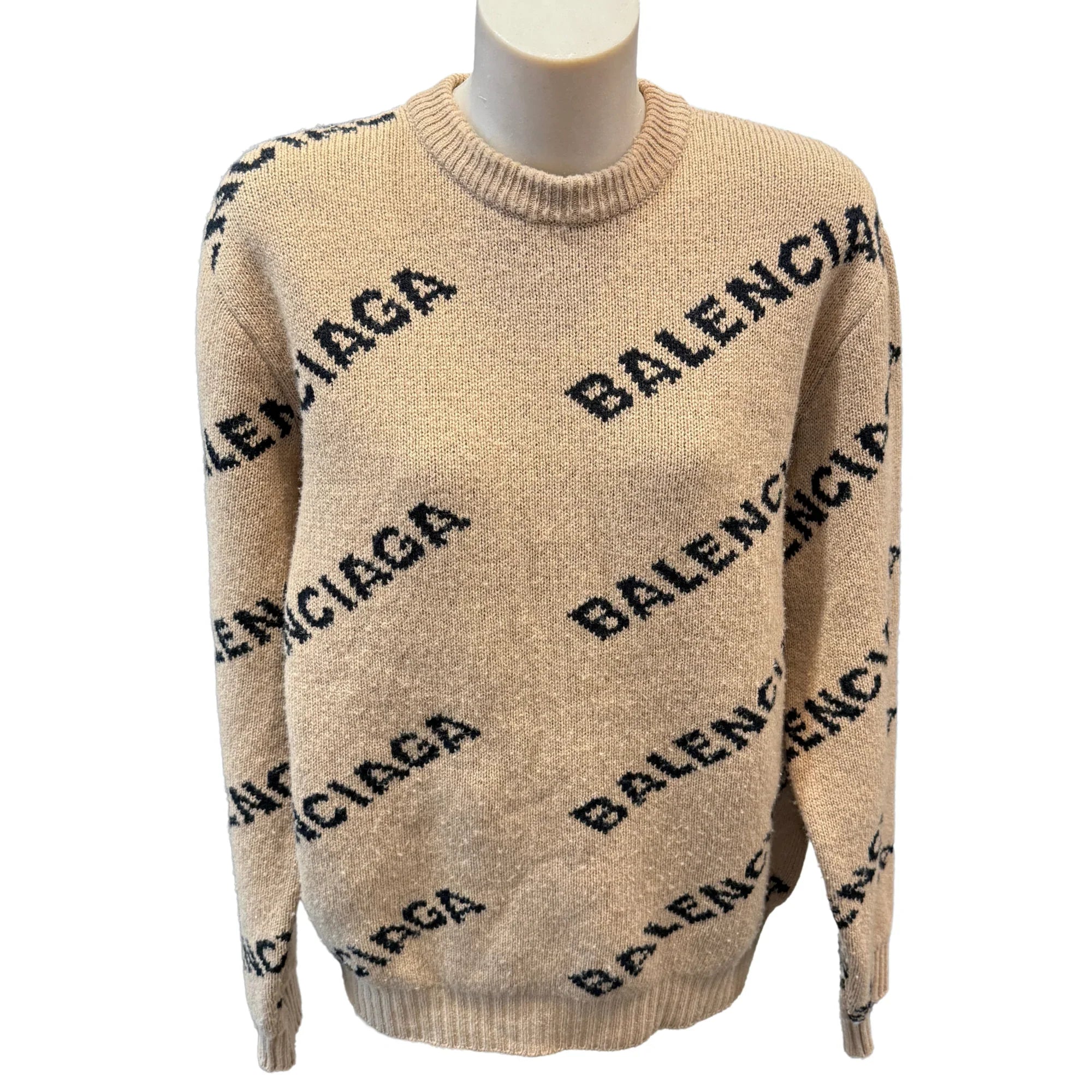 Balenciaga All Over Monogram Sweater - Lost Designer