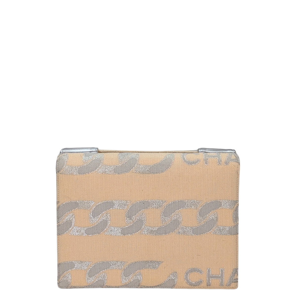 Chanel Vintage Canvas Crossbody Bag Beige