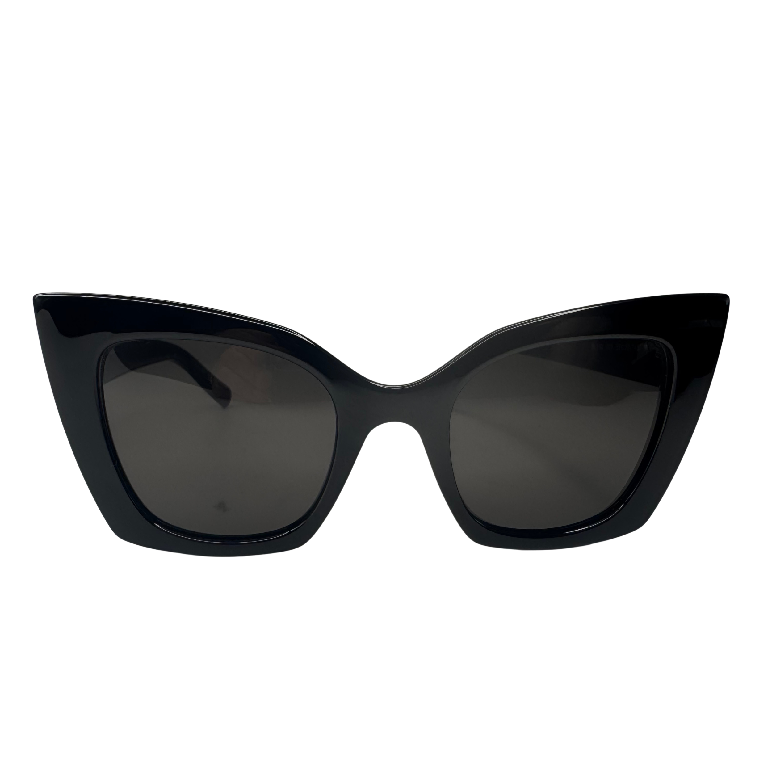 Saint Laurent SL 552 001 Black Cat-Eye Sunglasses