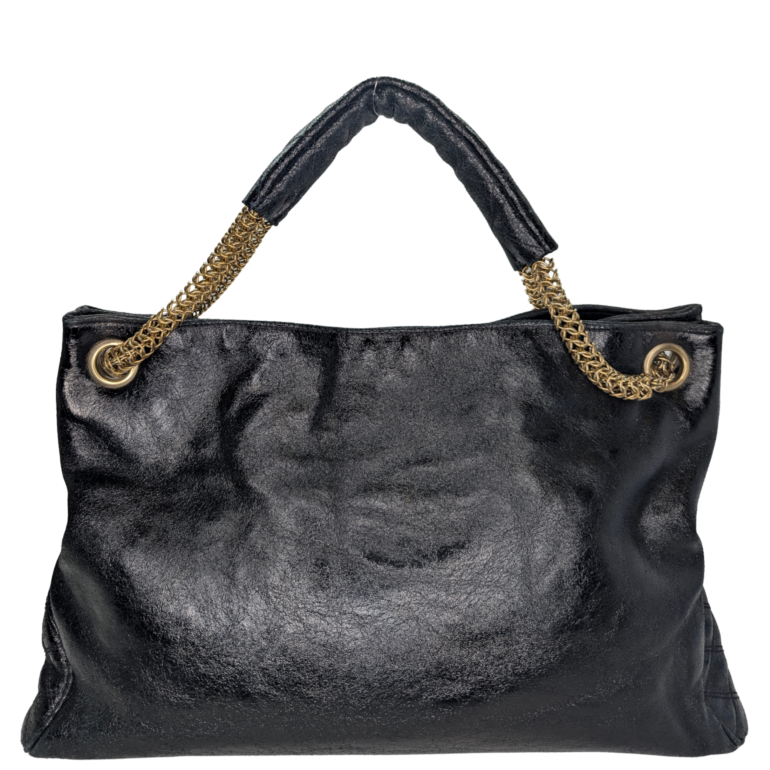 Chanel Rodeo Drive Hobo Tote Bag Black