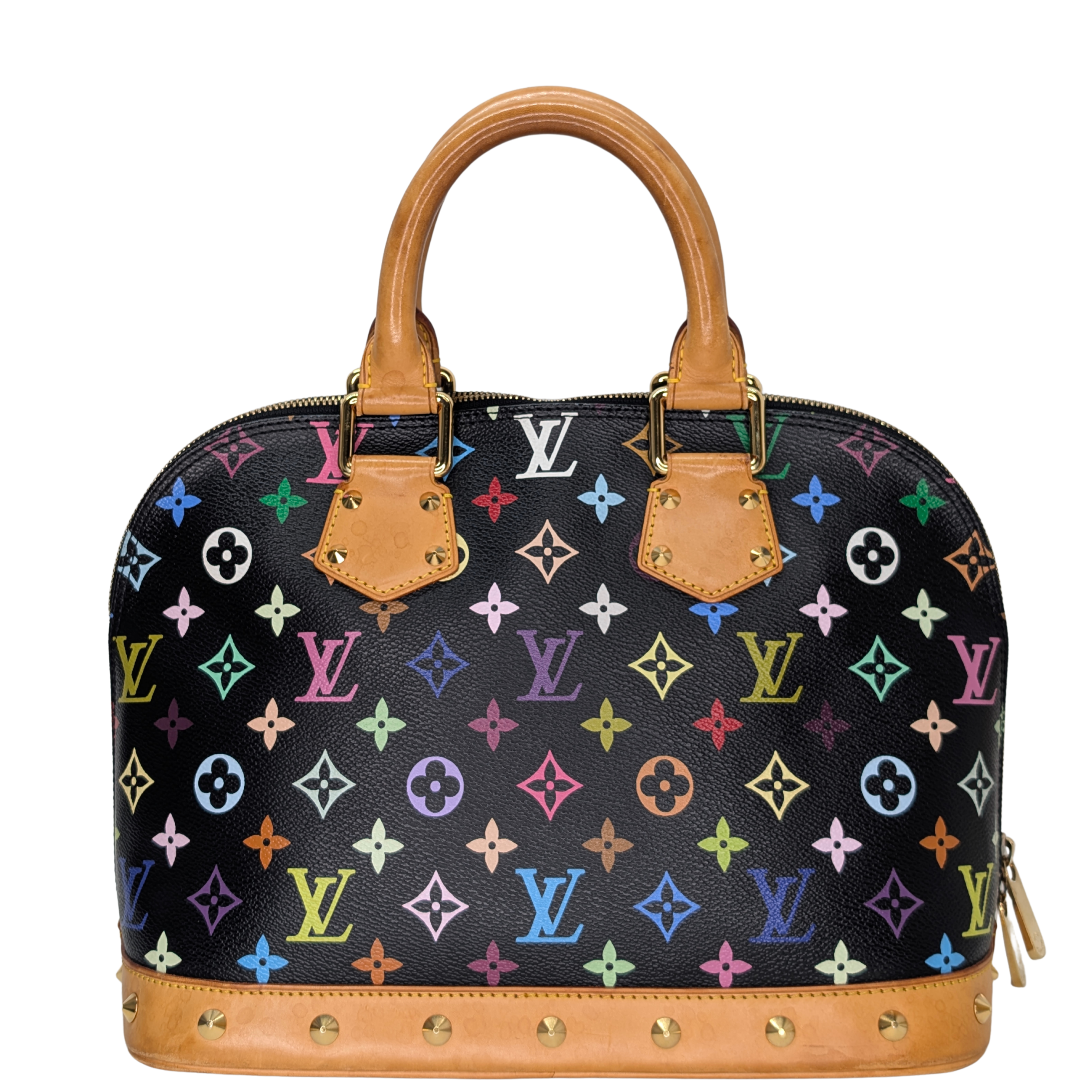 Louis Vuitton Takashi Murakami Alma PM Bag Black Monogram Multicolour