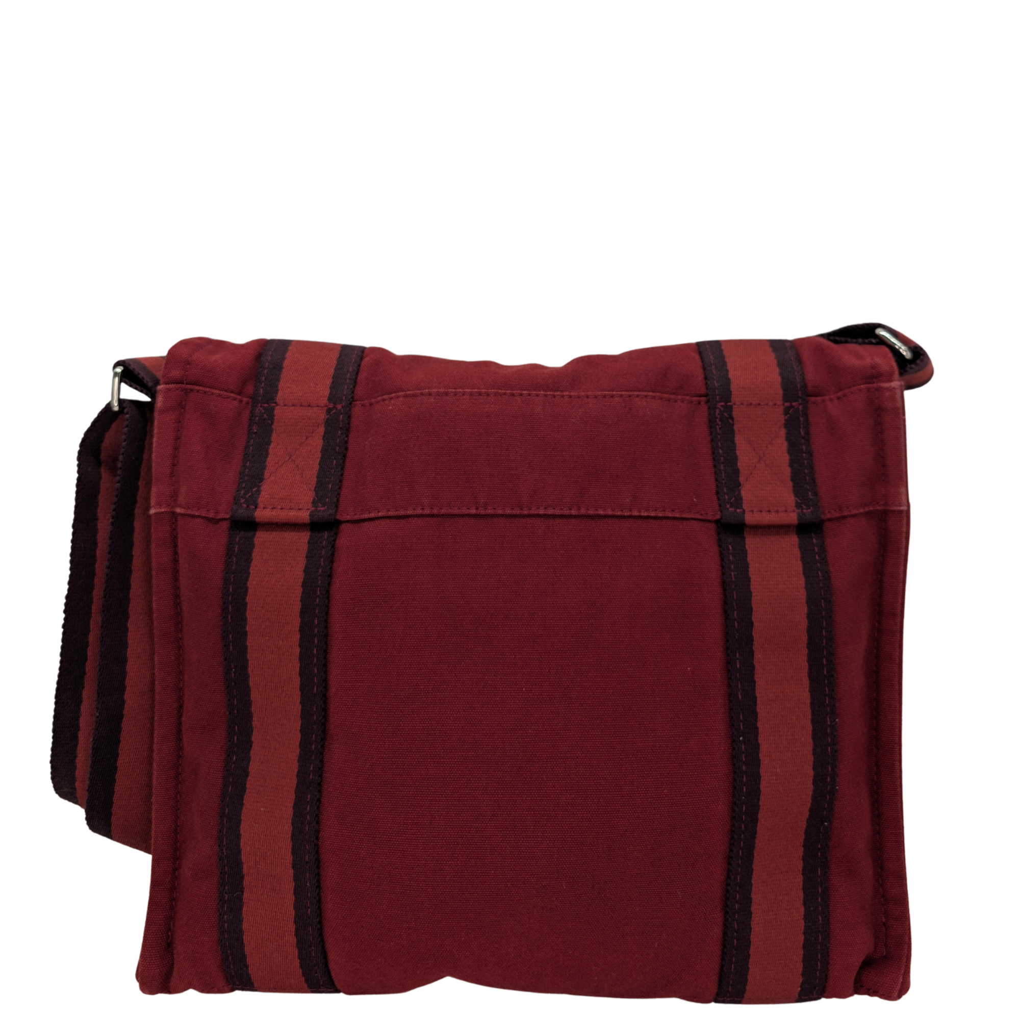 Hermes Fourre-toute Bassas Shoulder Bag Red