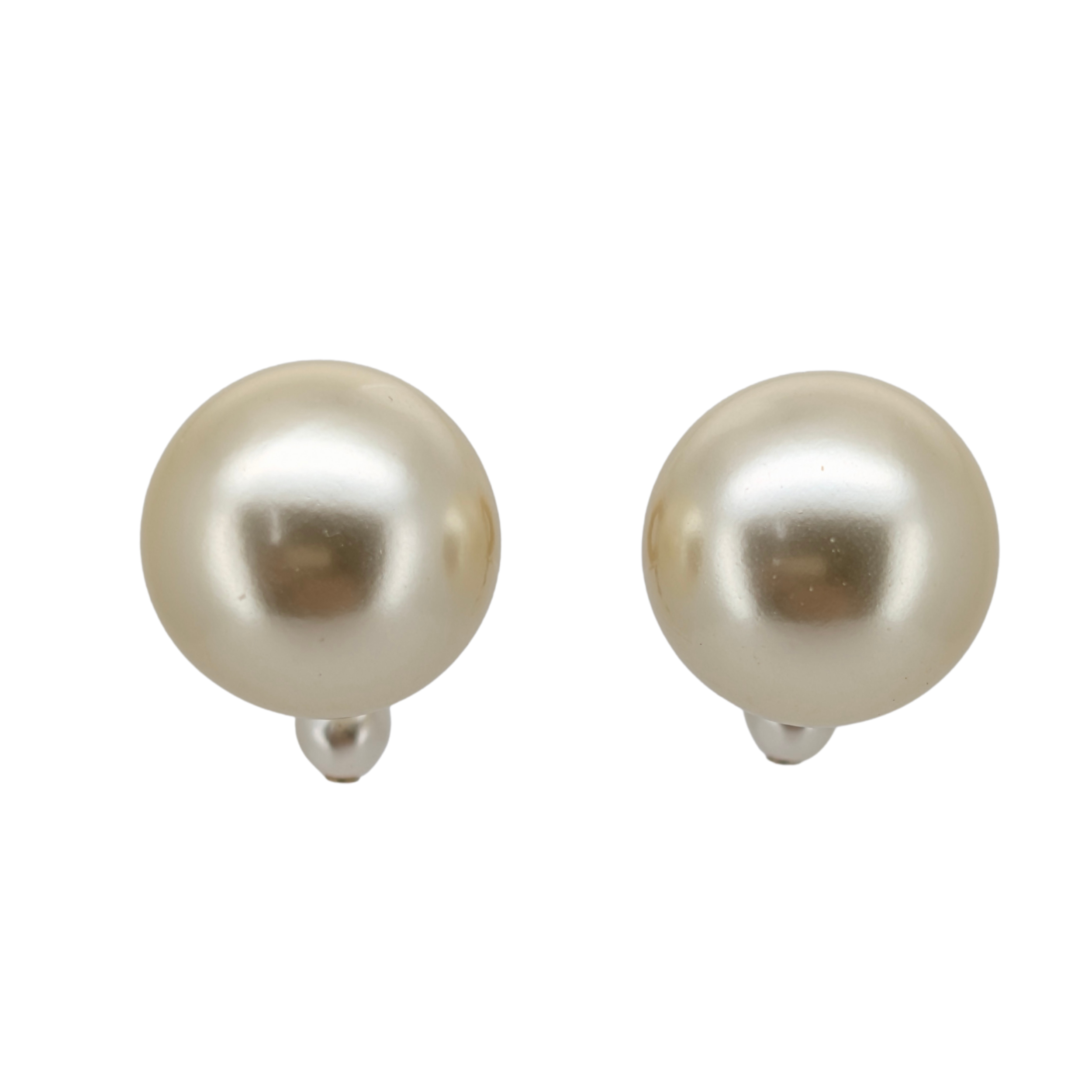 Dior Tribales Crystal Gold Tone Earrings