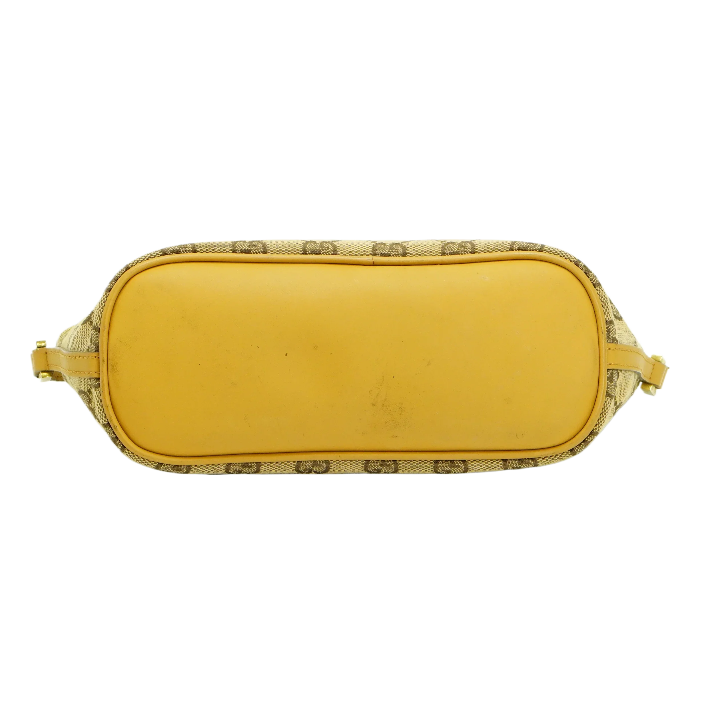 Gucci Beige GG Monogram Boat Pochette Bag - Lost Designer
