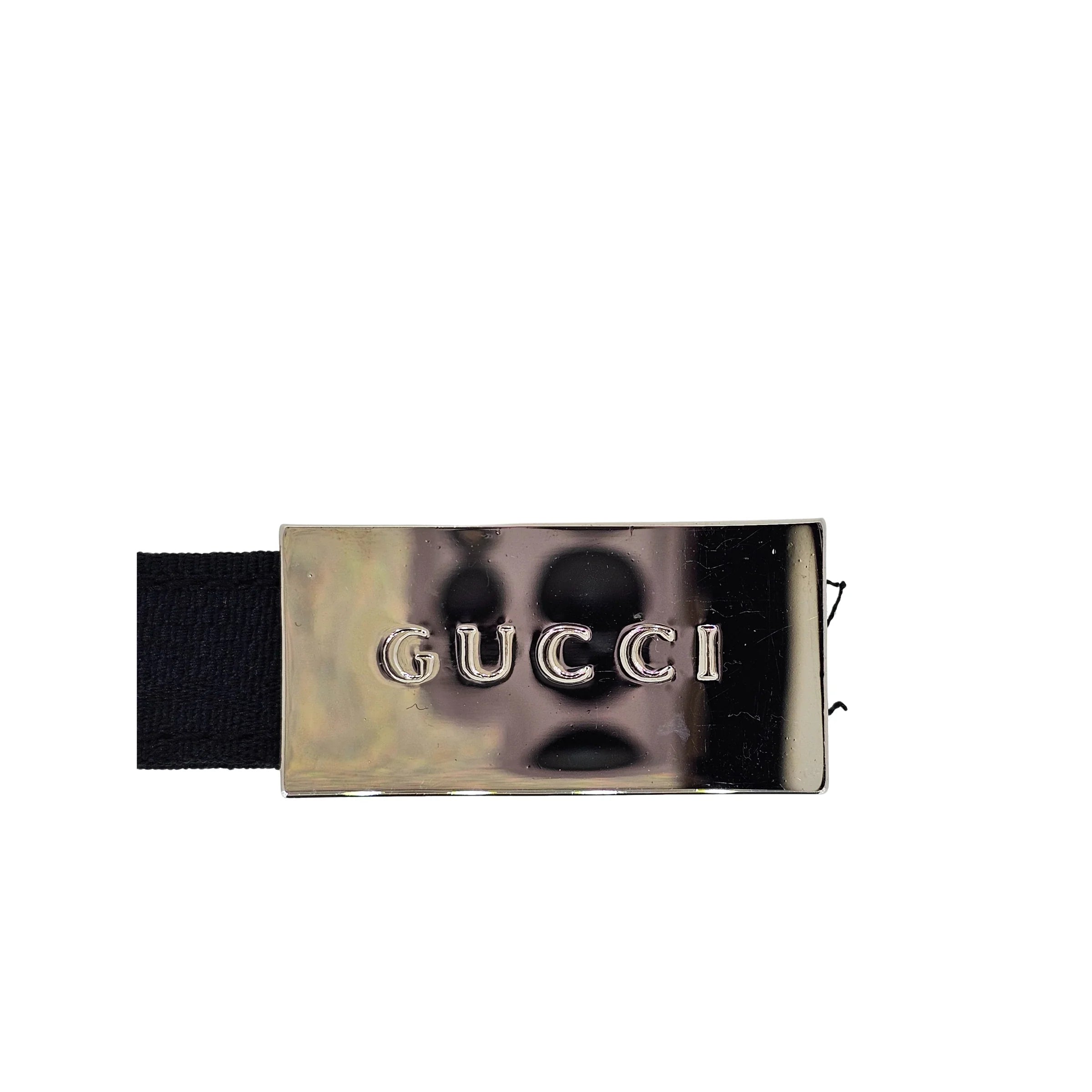 Gucci Metal & Canvas Keychain - Lost Designer