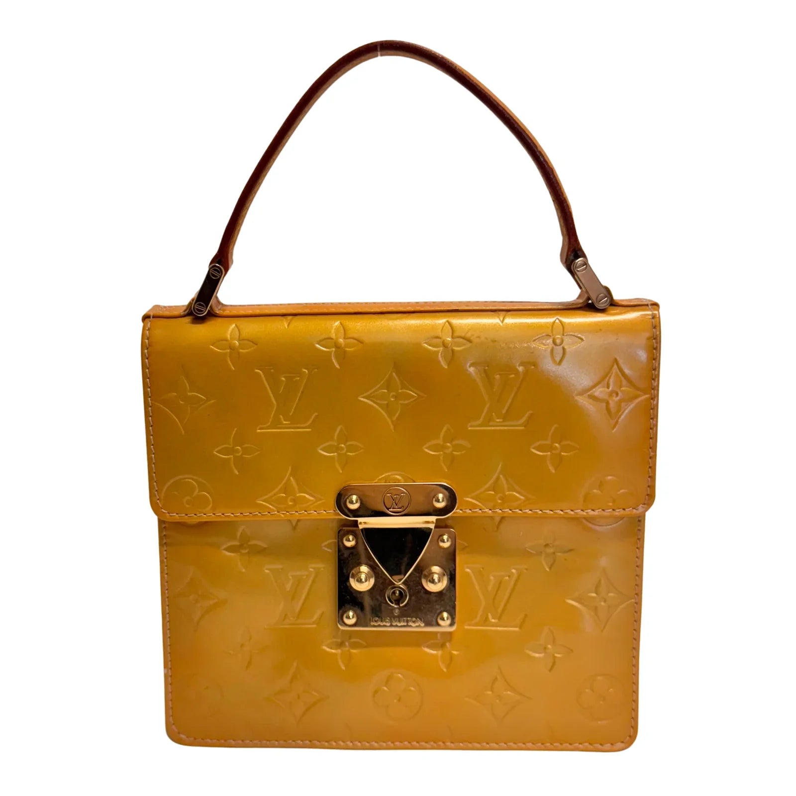 Louis Vuitton Vernis Street Bag Yellow - Lost Designer