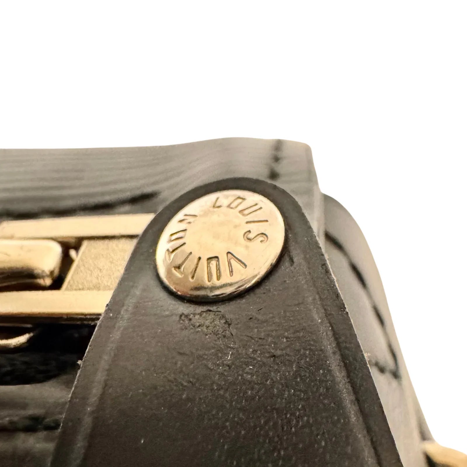 Louis Vuitton Epi Speedy 30 Black Bag - Lost Designer