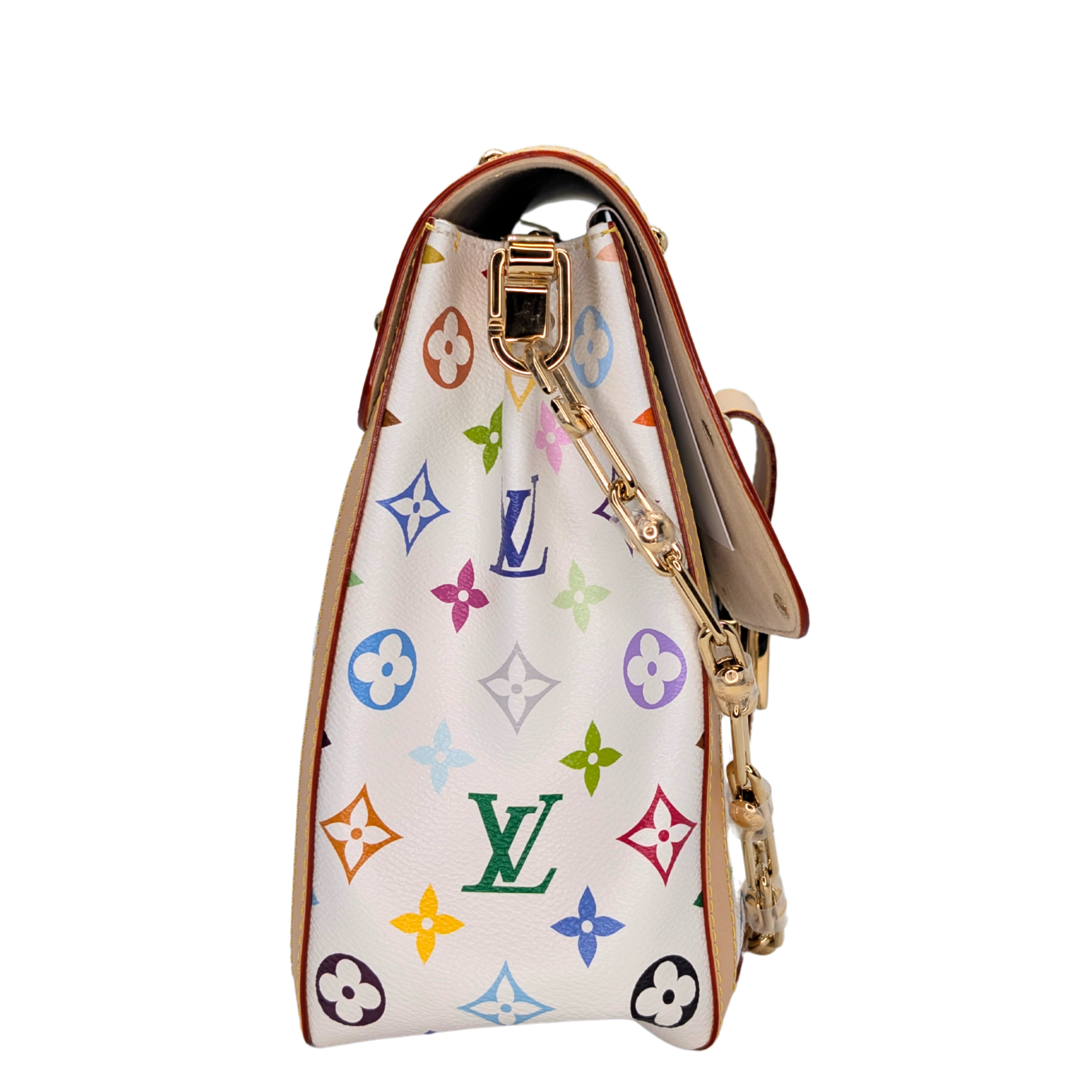 Louis Vuitton x Takashi Murakami Dauphine GM Multicolour Bag