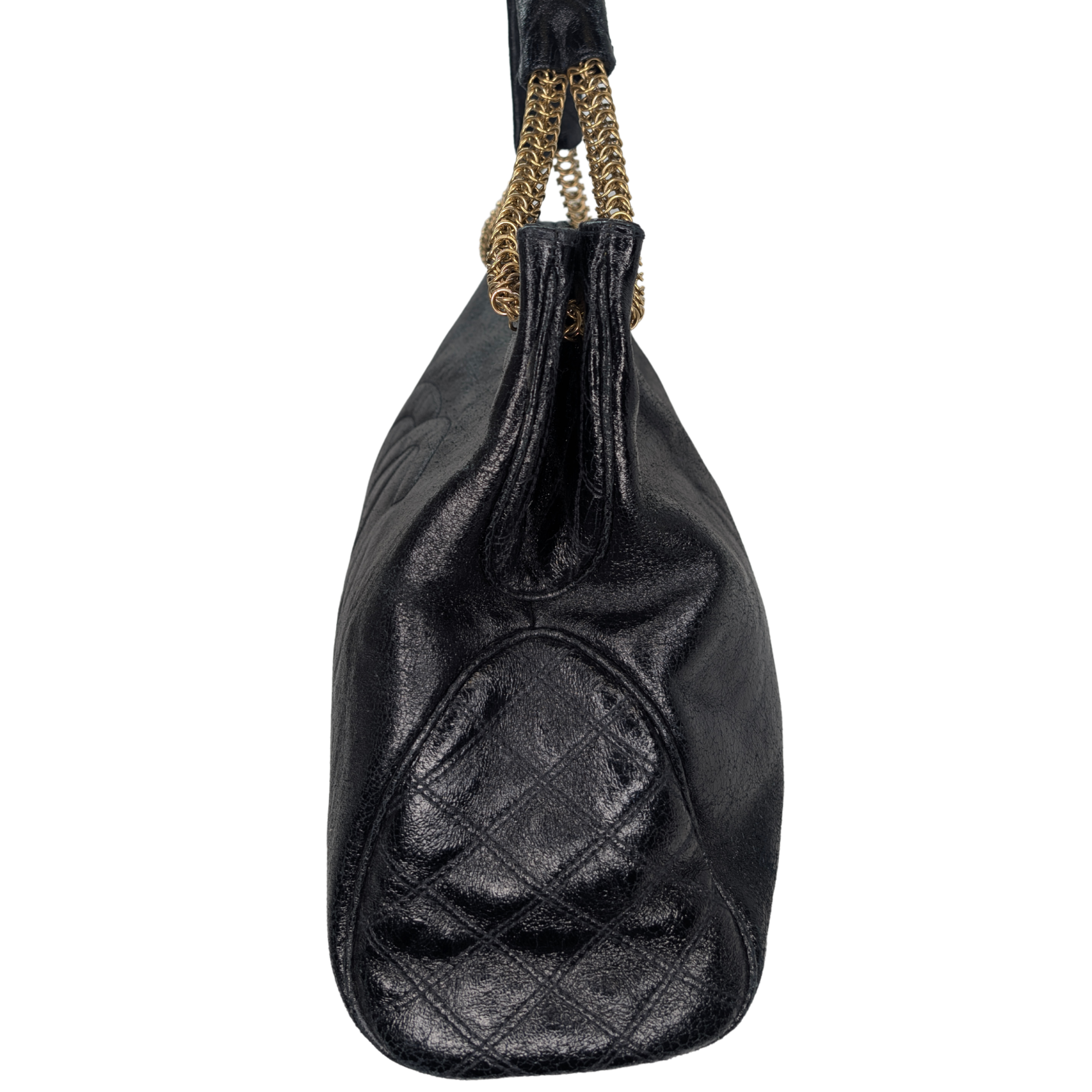 Chanel Rodeo Drive Hobo Tote Bag Black