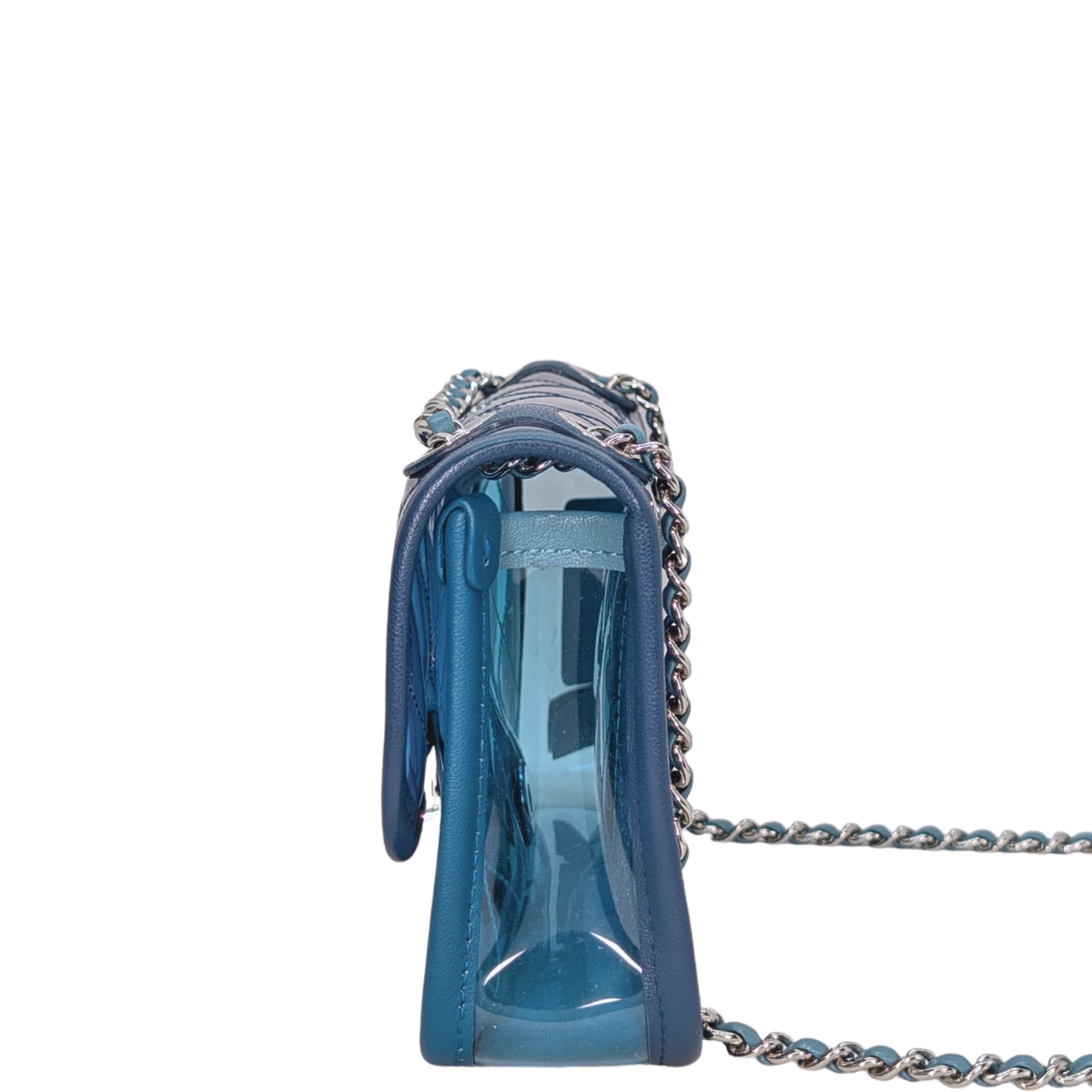 Chanel Coco Splash Single Flap Bag PVC Vinyl 2018 Collection