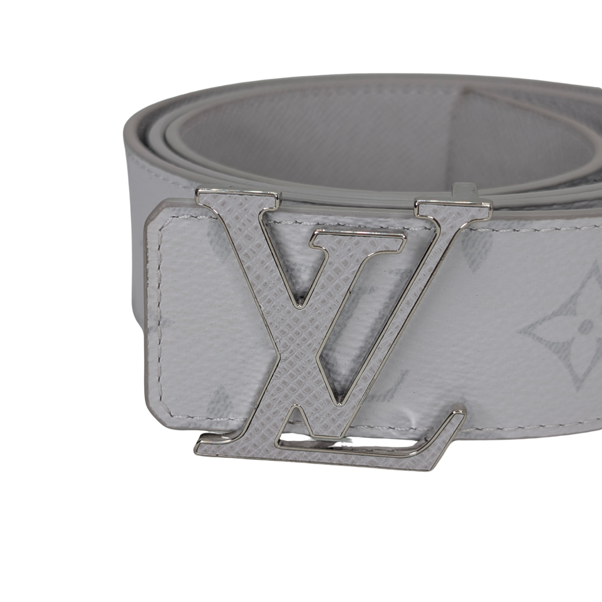 Louis Vuitton LV Initiales white monogram 40mm Reversible Belt