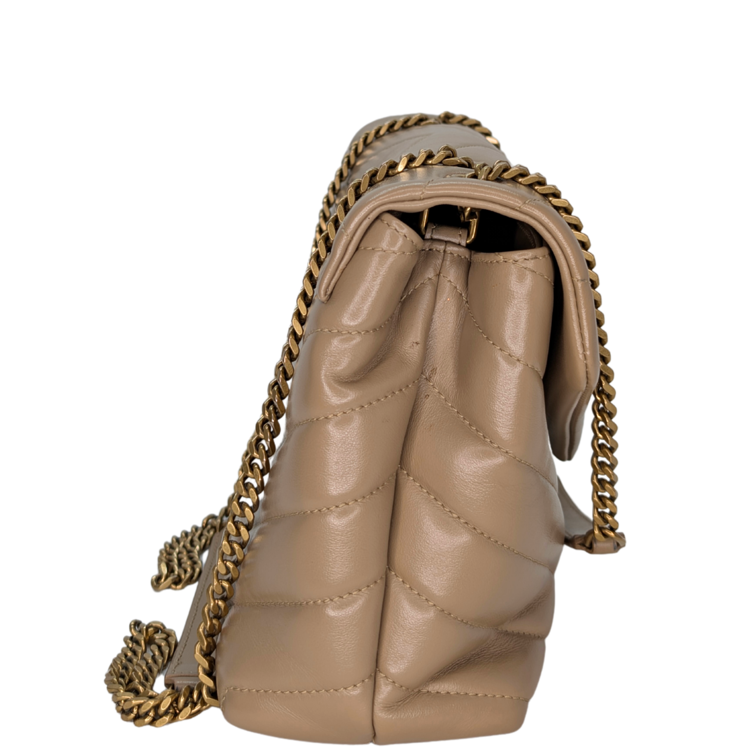 Saint Laurent LouLou Small Bag Taupe