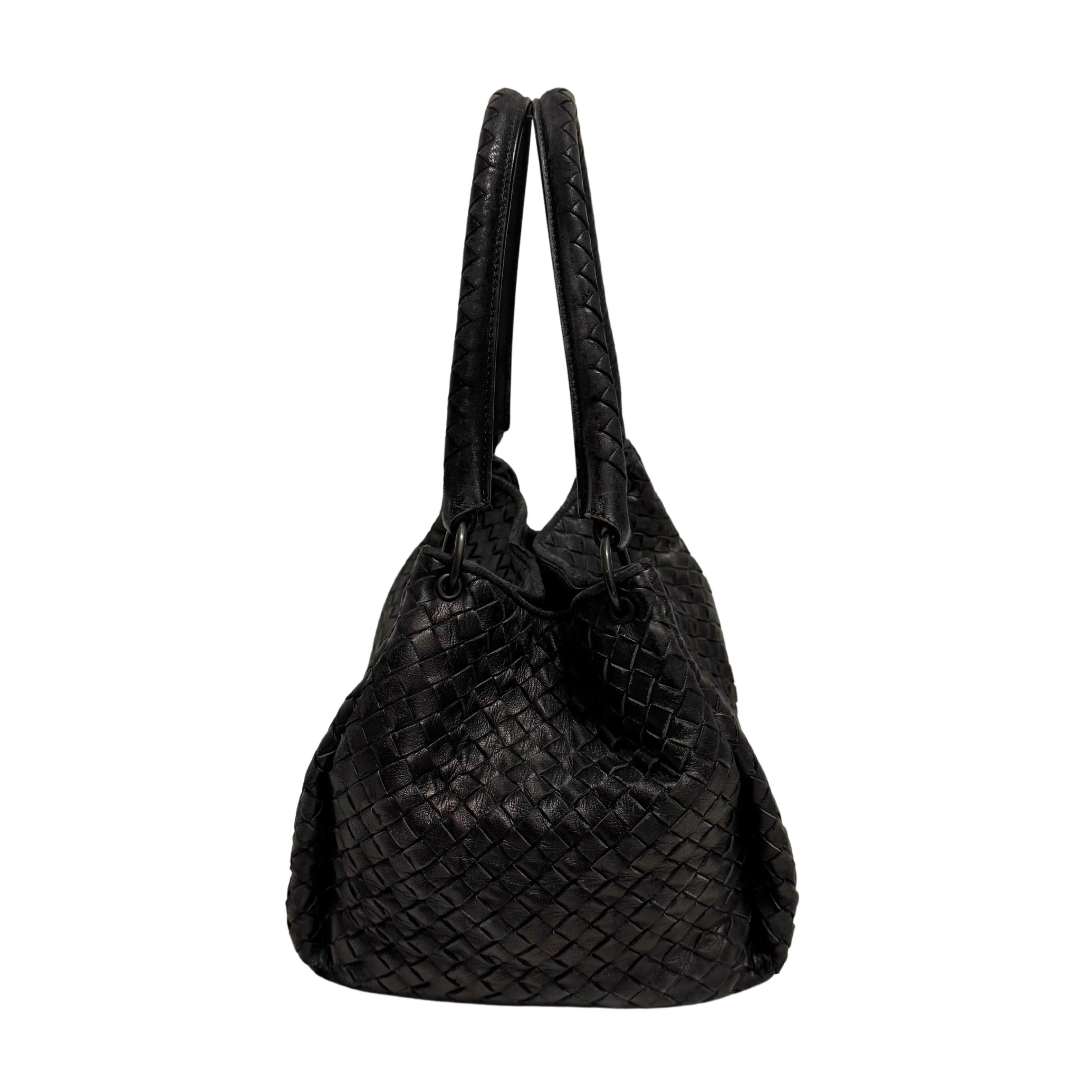 Bottega Veneta intrecciato Bag Black - Lost Designer