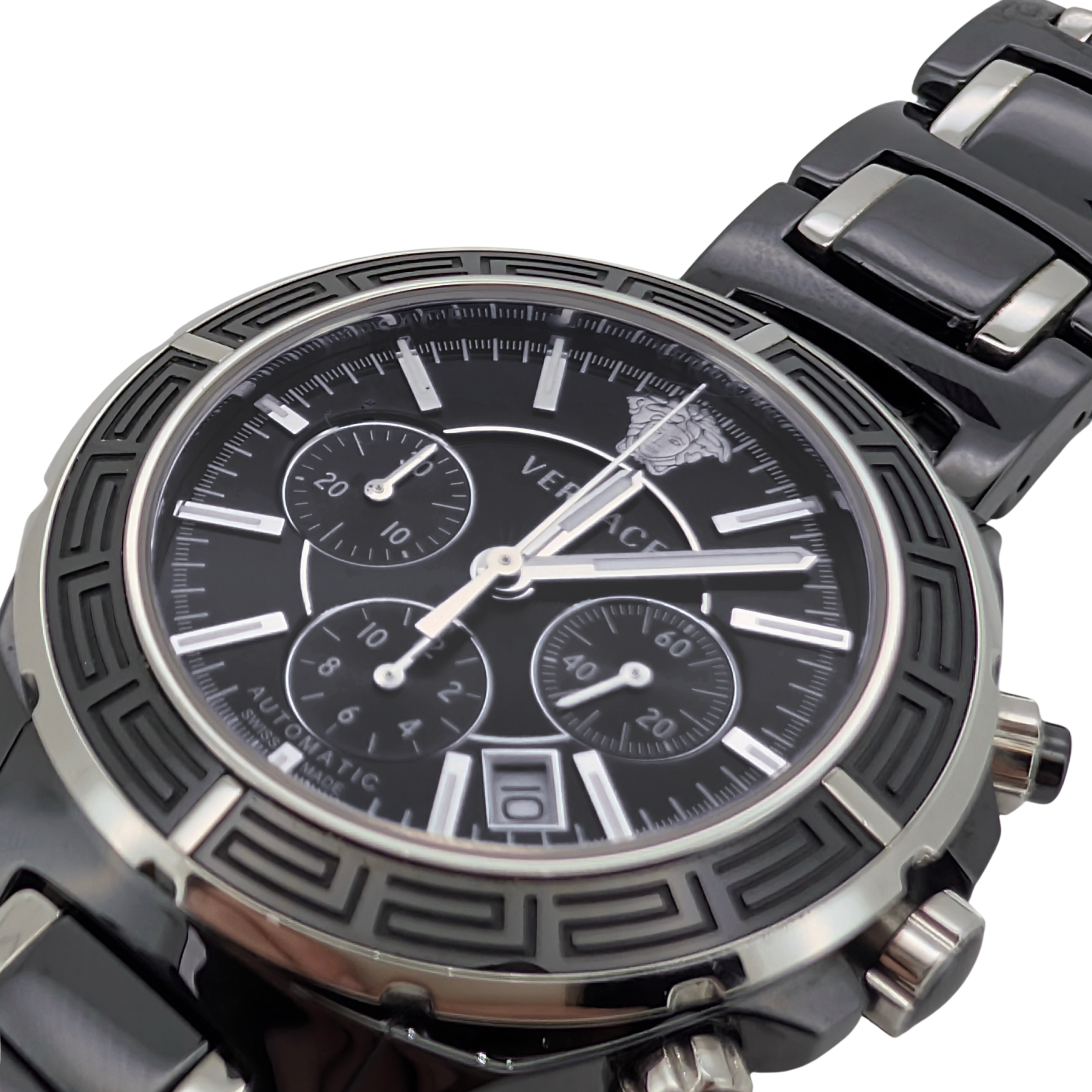 Versace DV One Chronograph Black ceramic Men's Watch 16CC59D009 SC09