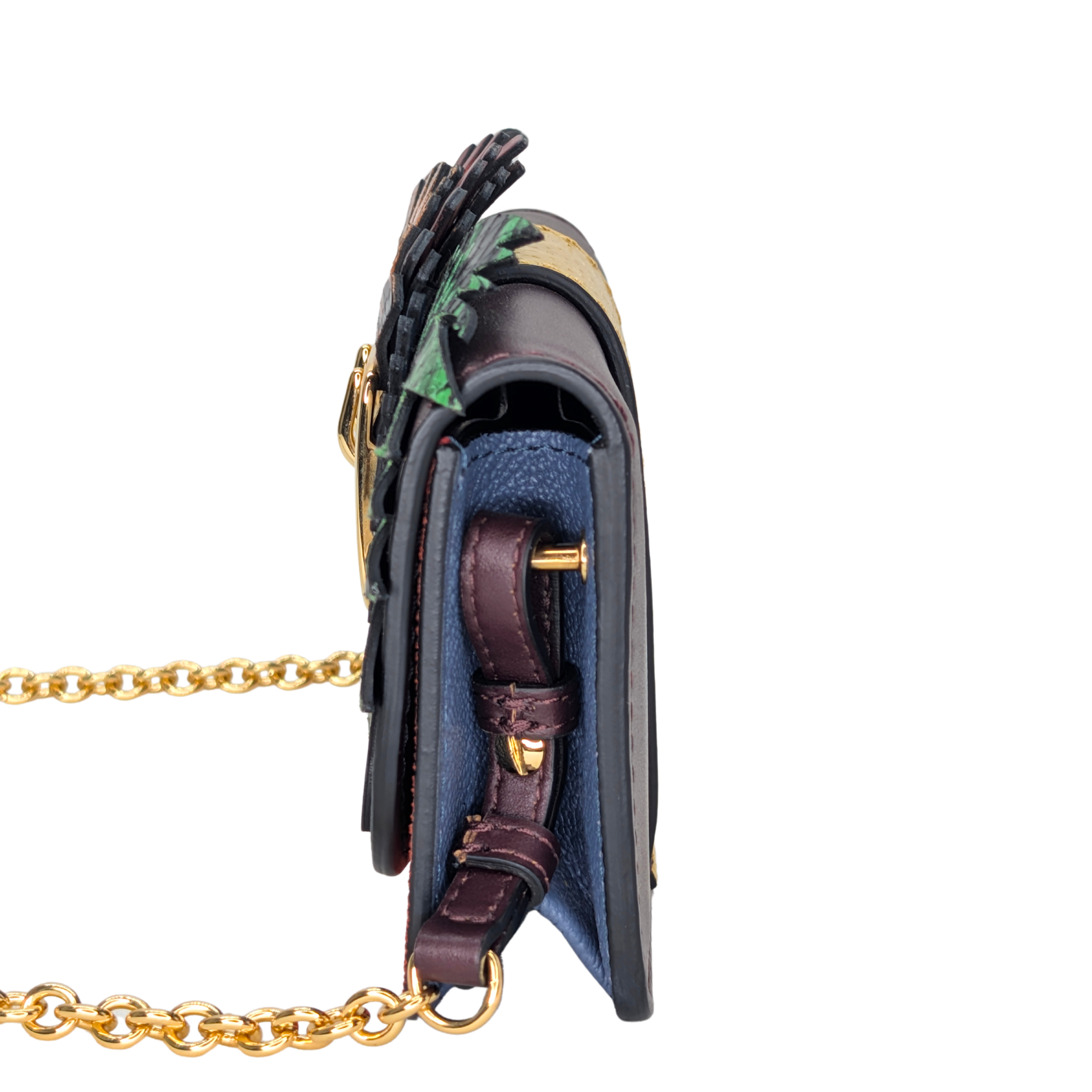 Burberry Mini Buckle Bag Owl Beasts Collection Crossbody Bag