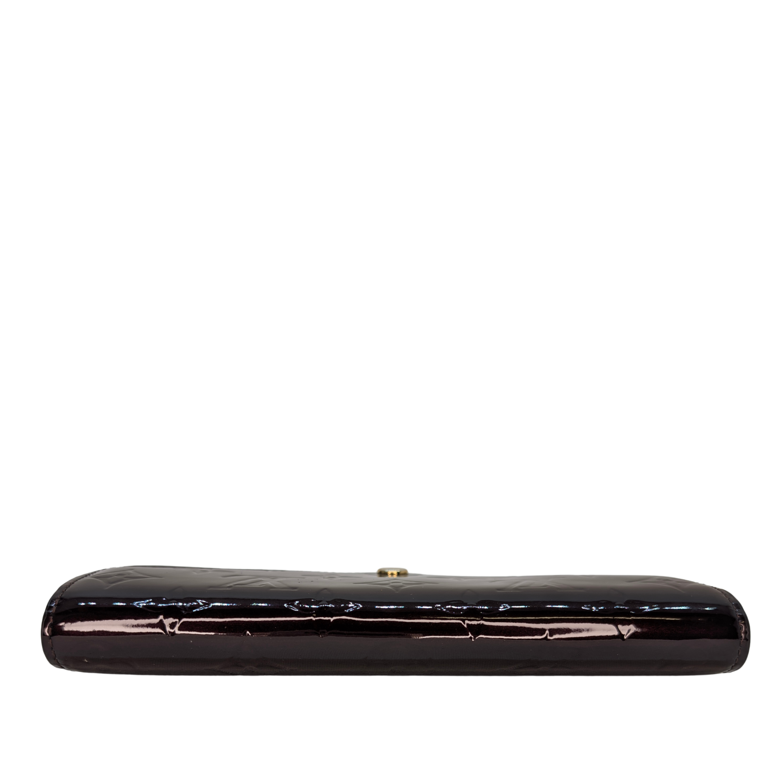Louis Vuitton Sarah Long Wallet Amarante Burgundy
