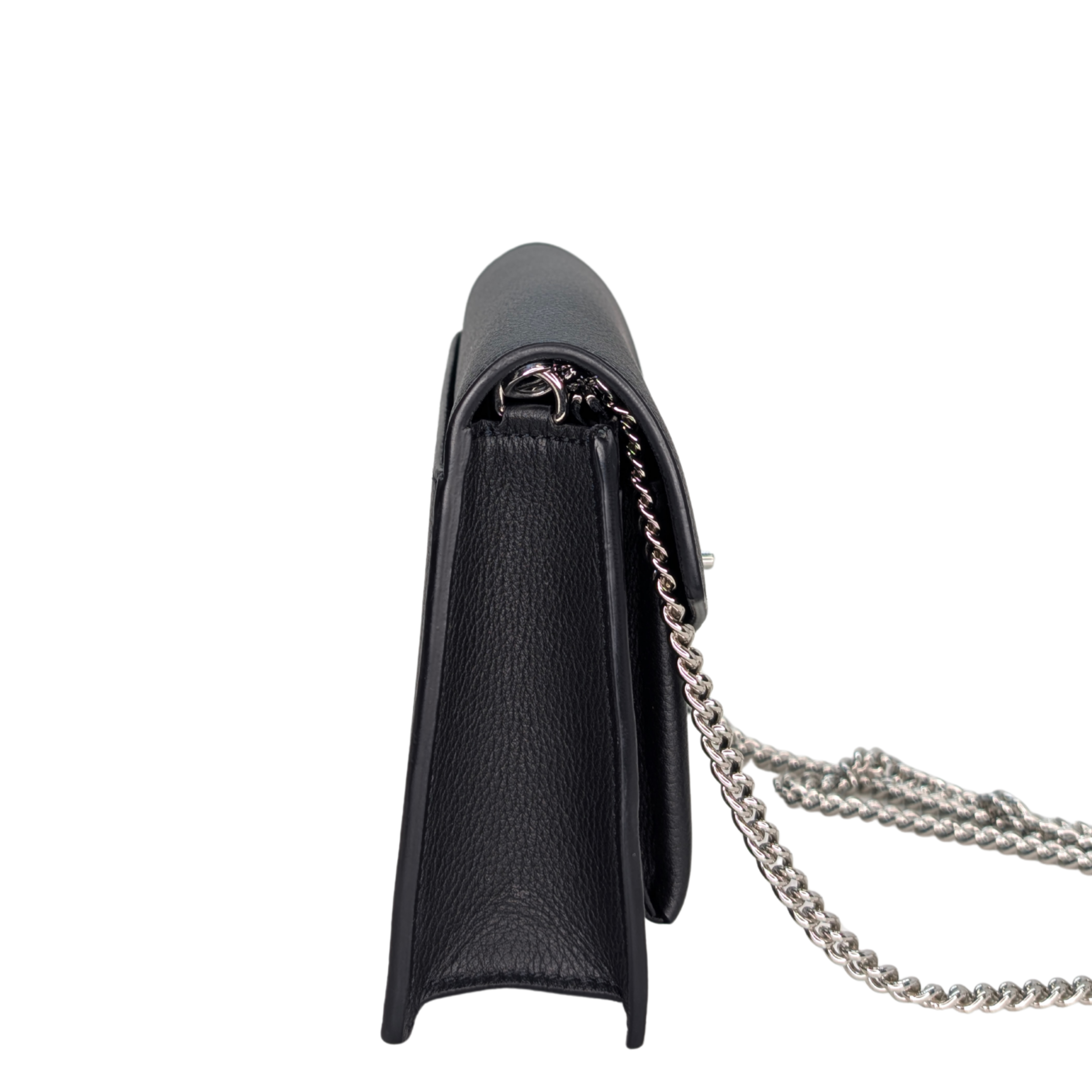Louis Vuitton MyLockMe Chain Pochette Black Bag