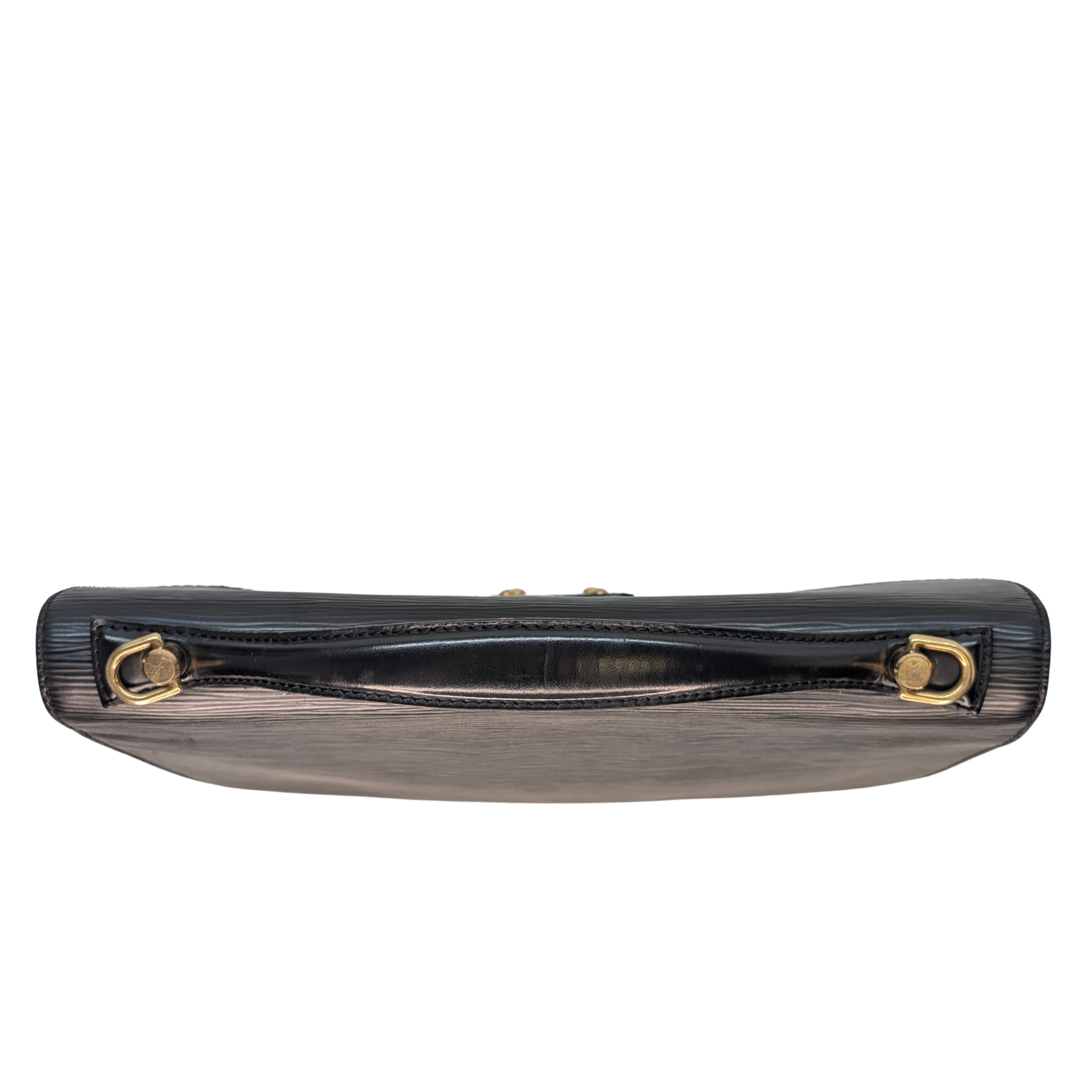 Louis Vuitton Monceau 28 Epi Bag Black