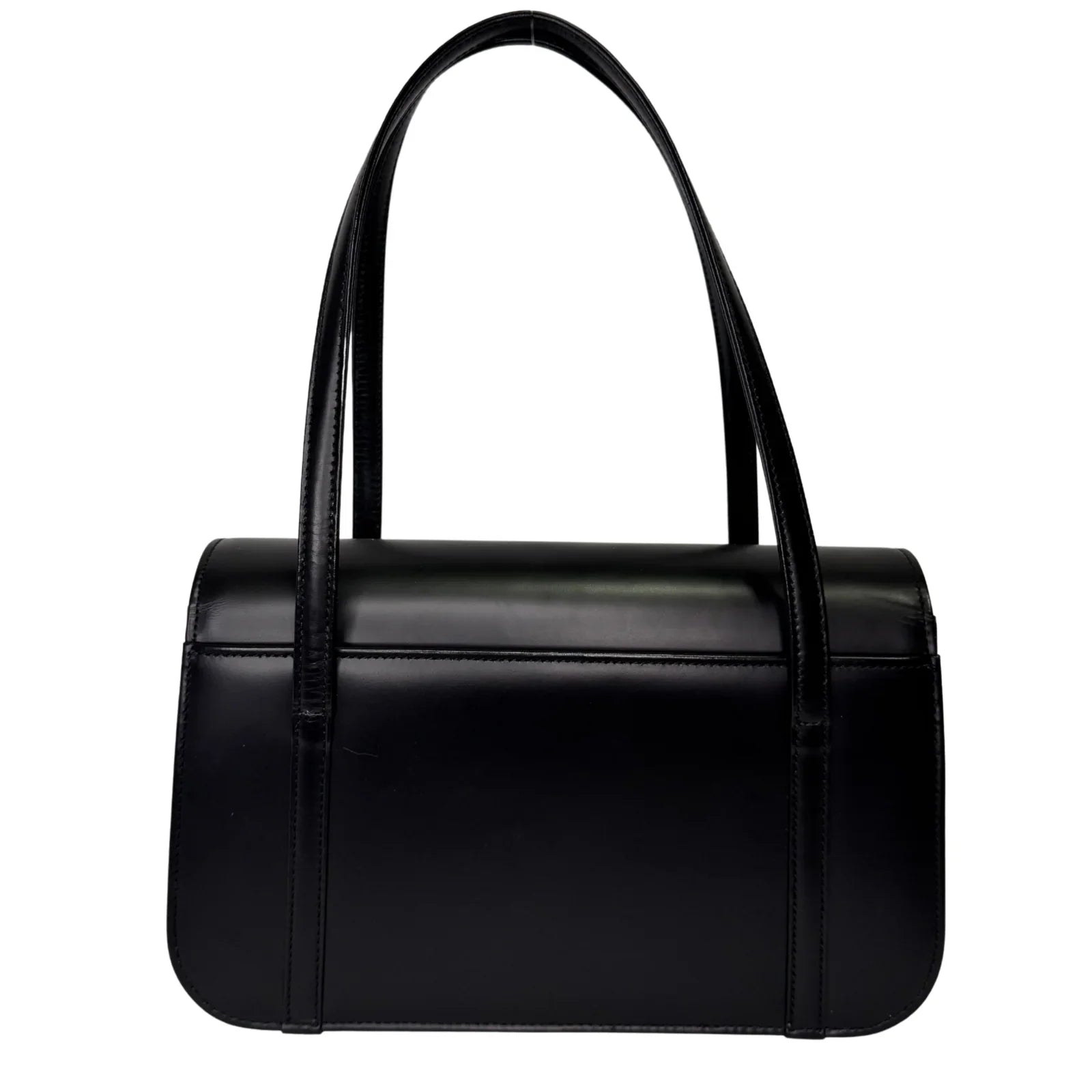 Burberry Nova Check Leather Flap Shoulder Bag - Lost Designer