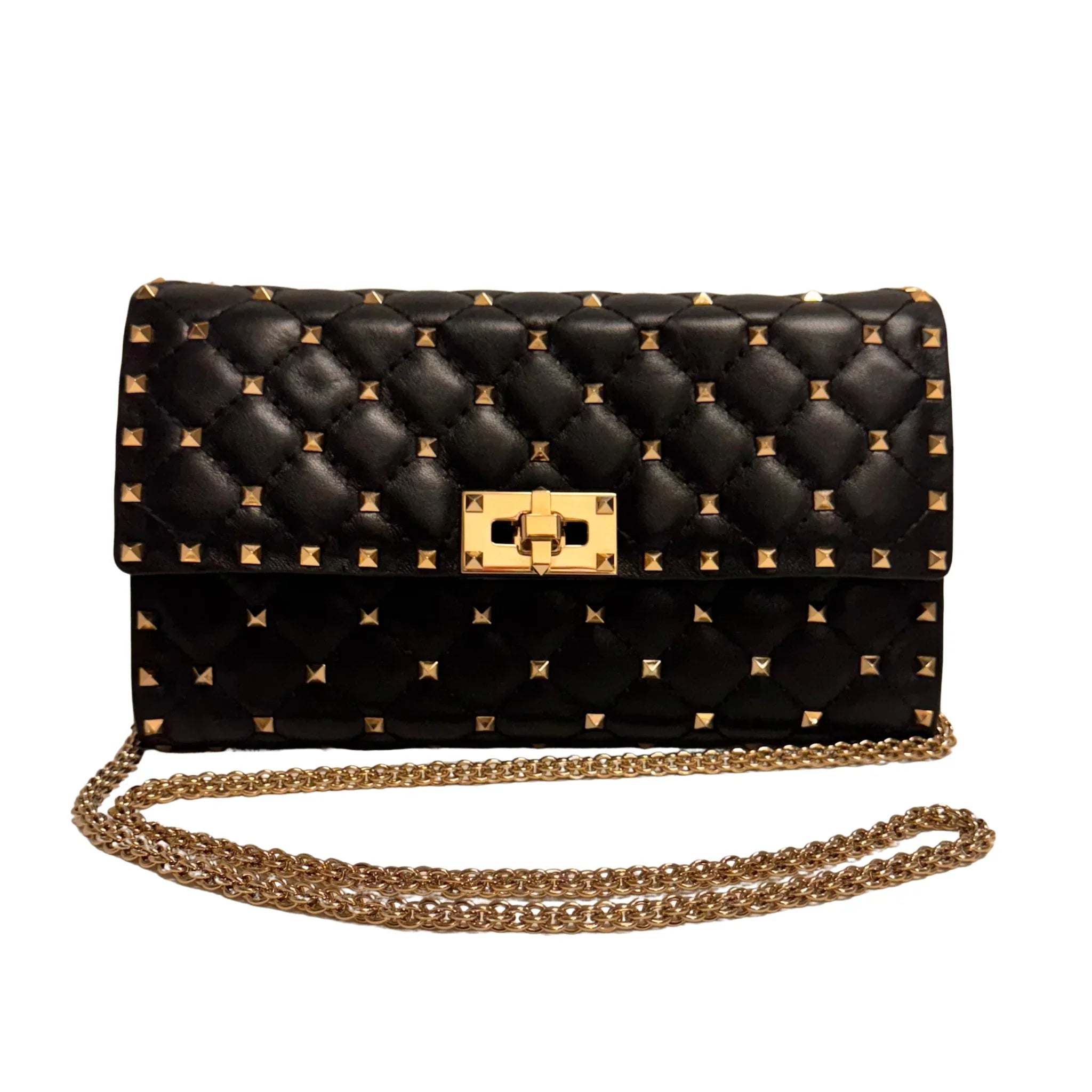 Valentino Garavani Rockstud Spike Bag Black - Lost Designer