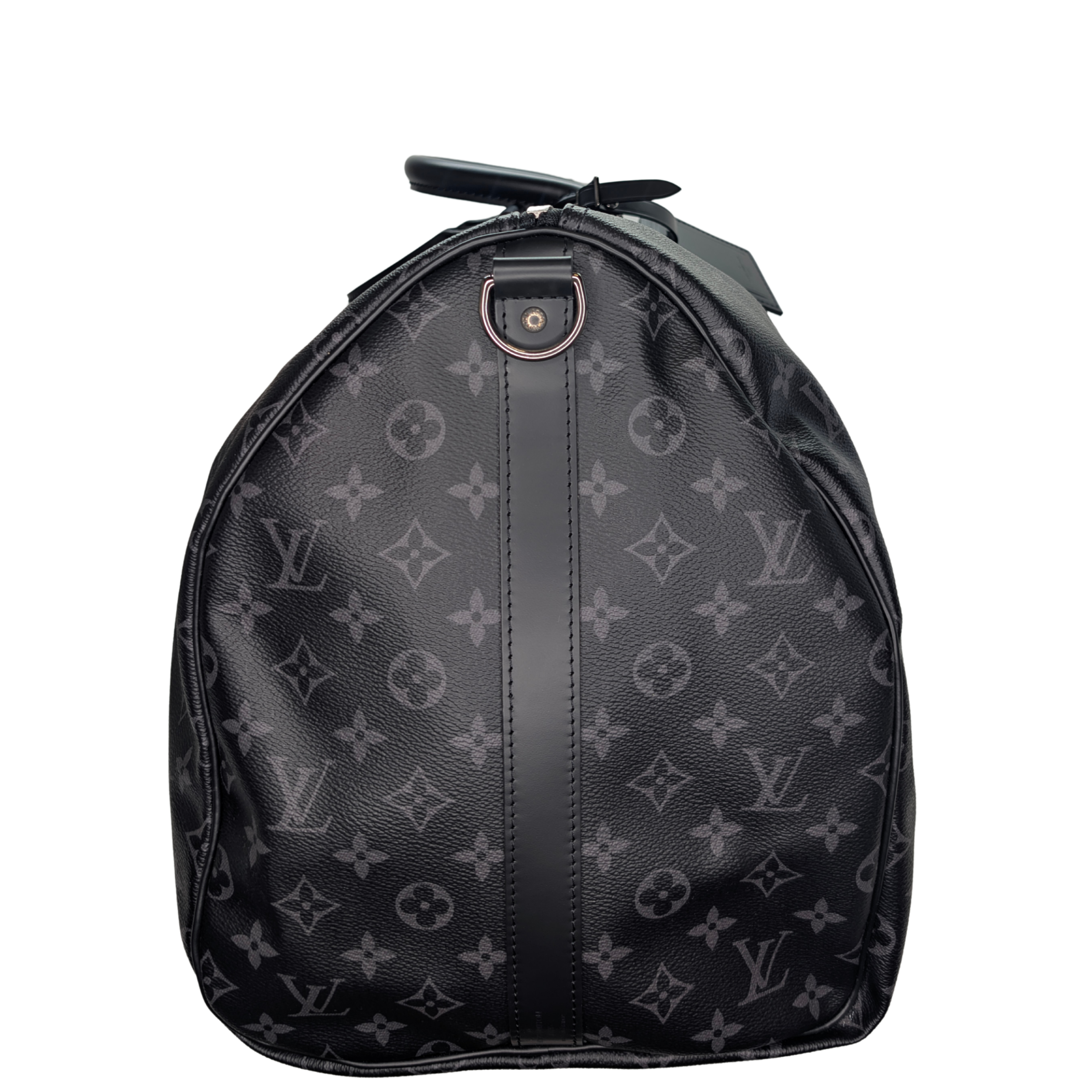Louis Vuitton Keepall Bandoulière 55 Monogram Eclipse Charcoal Black