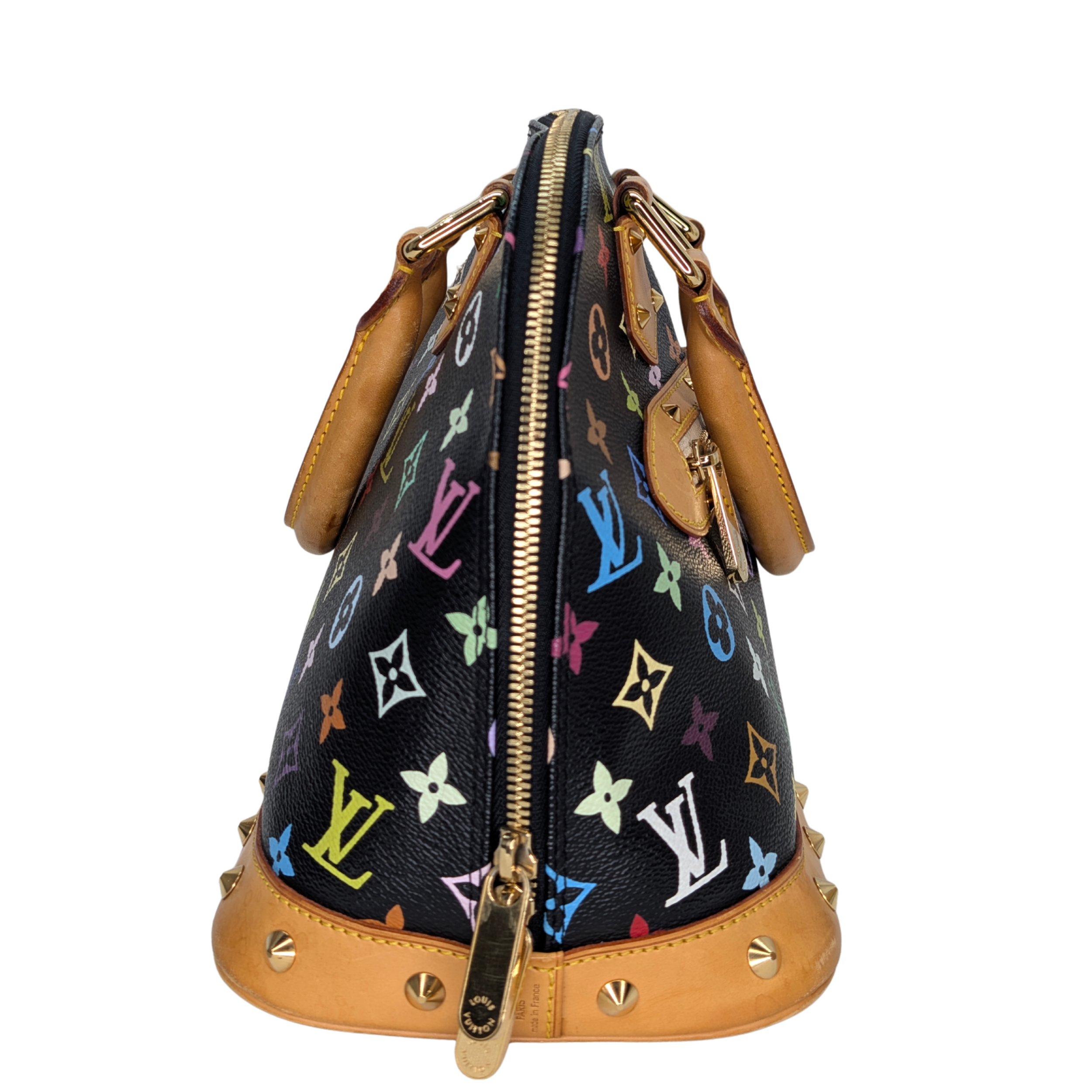 Louis Vuitton Takashi Murakami Alma PM Bag Black Monogram Multicolour