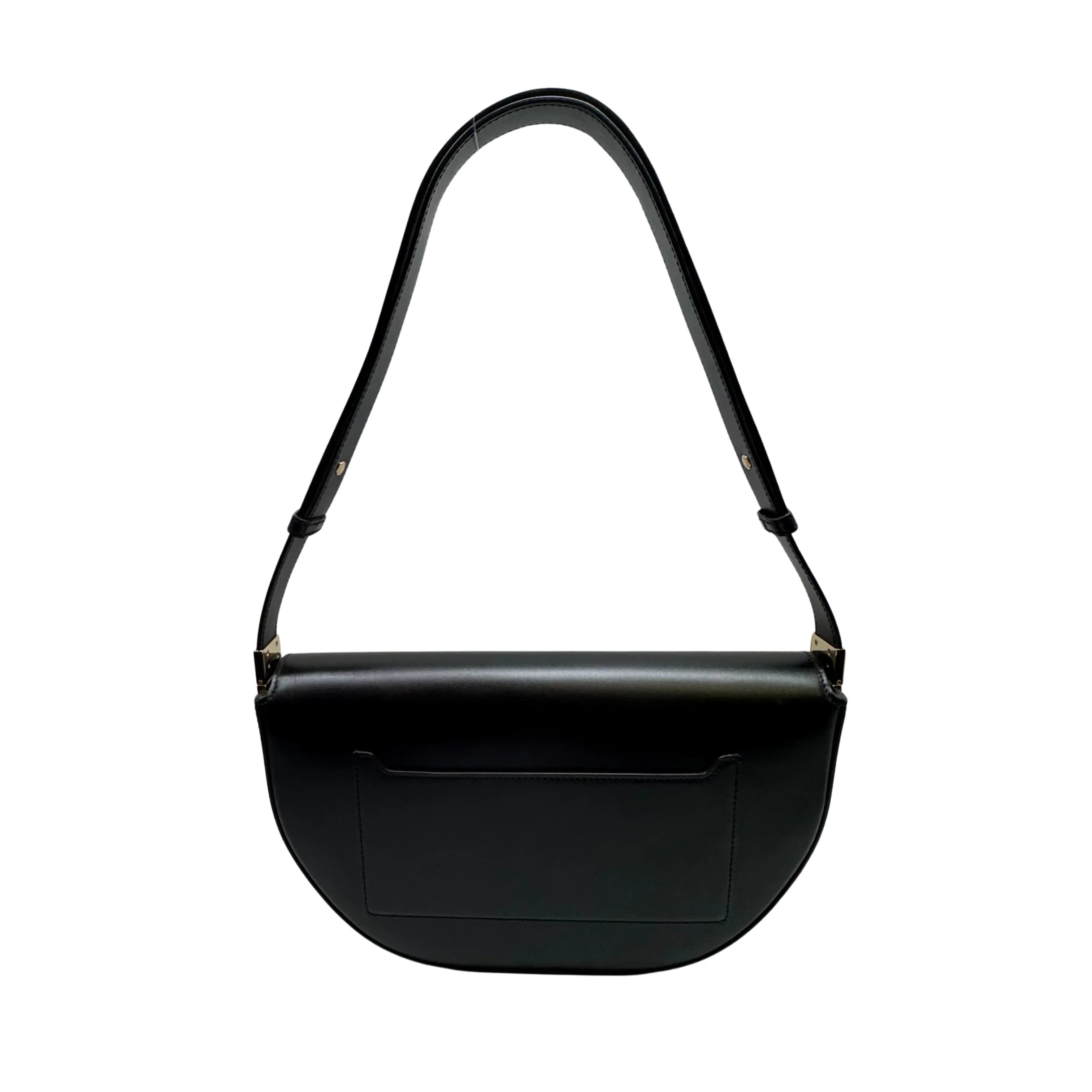 Burberry Small Olympia Handbag Leather Black - Lost Designer