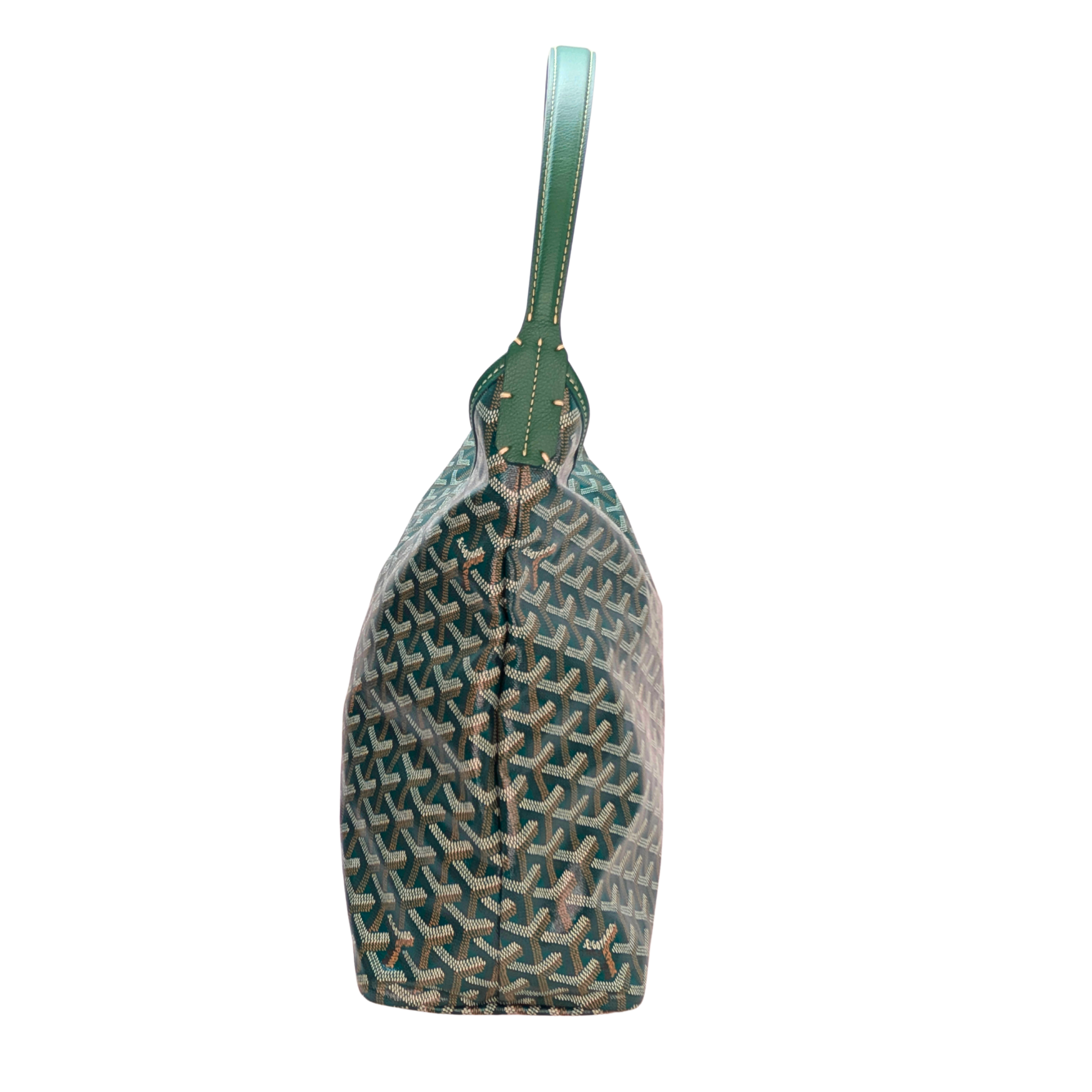 Goyard Boheme Hobo PM Goyardine Bag Green