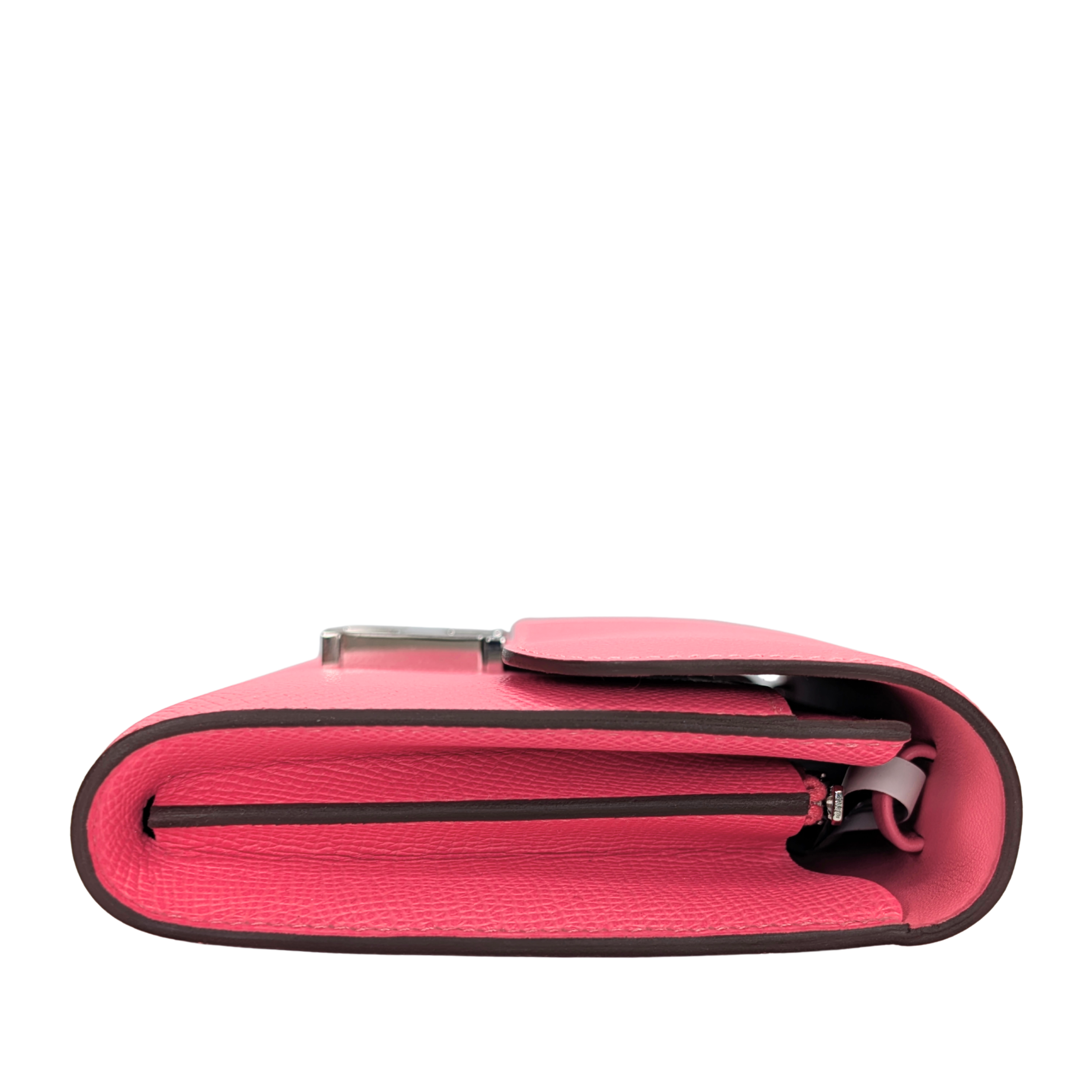 Hermes Constance To Go Rose Azalee Epsom W Stamp SHW