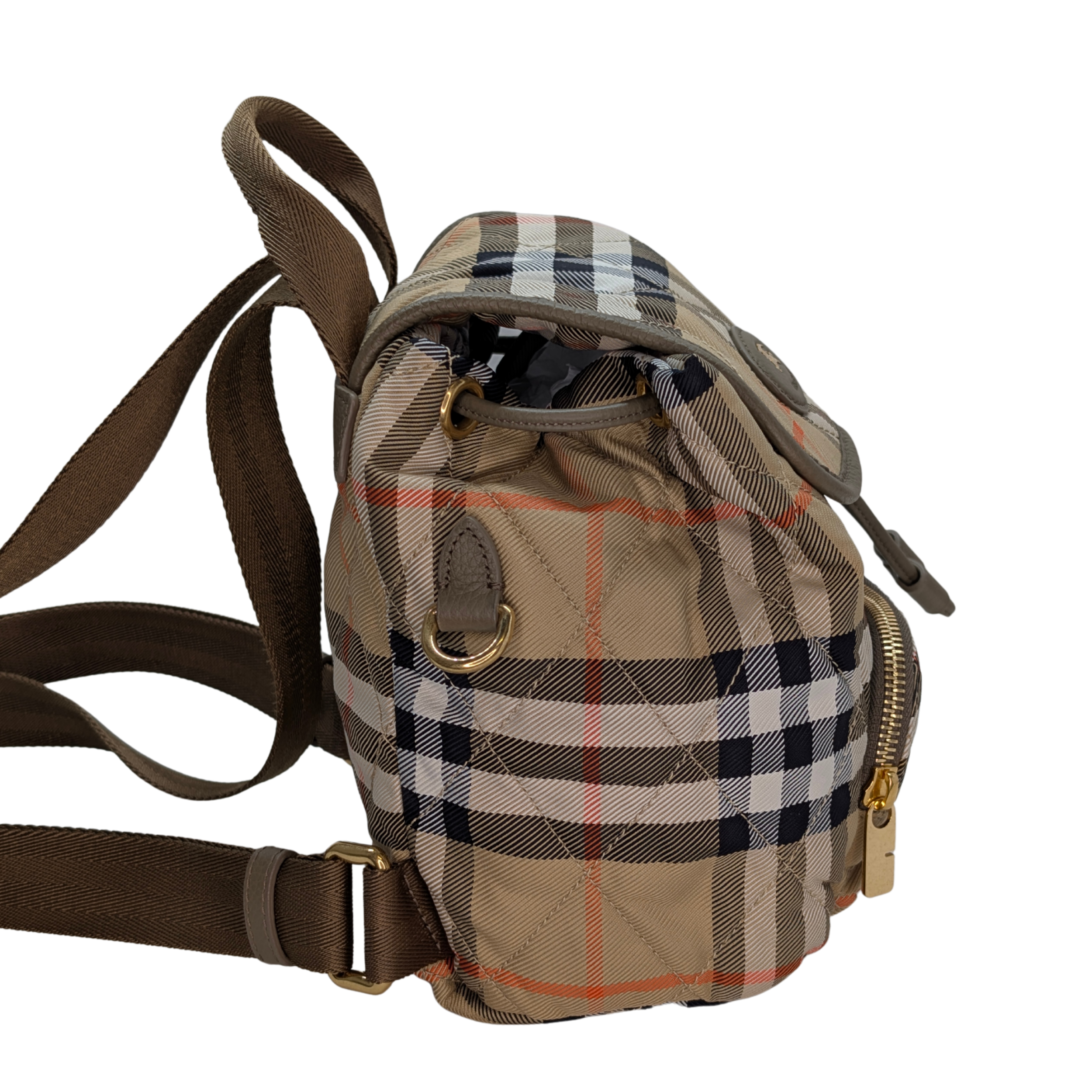 Burberry Padded Mini horseshoe backpack