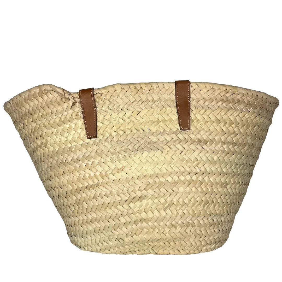 Celine Medium Triomphe Panier Tote – Palm Leaves Calfskin - Lost Designer