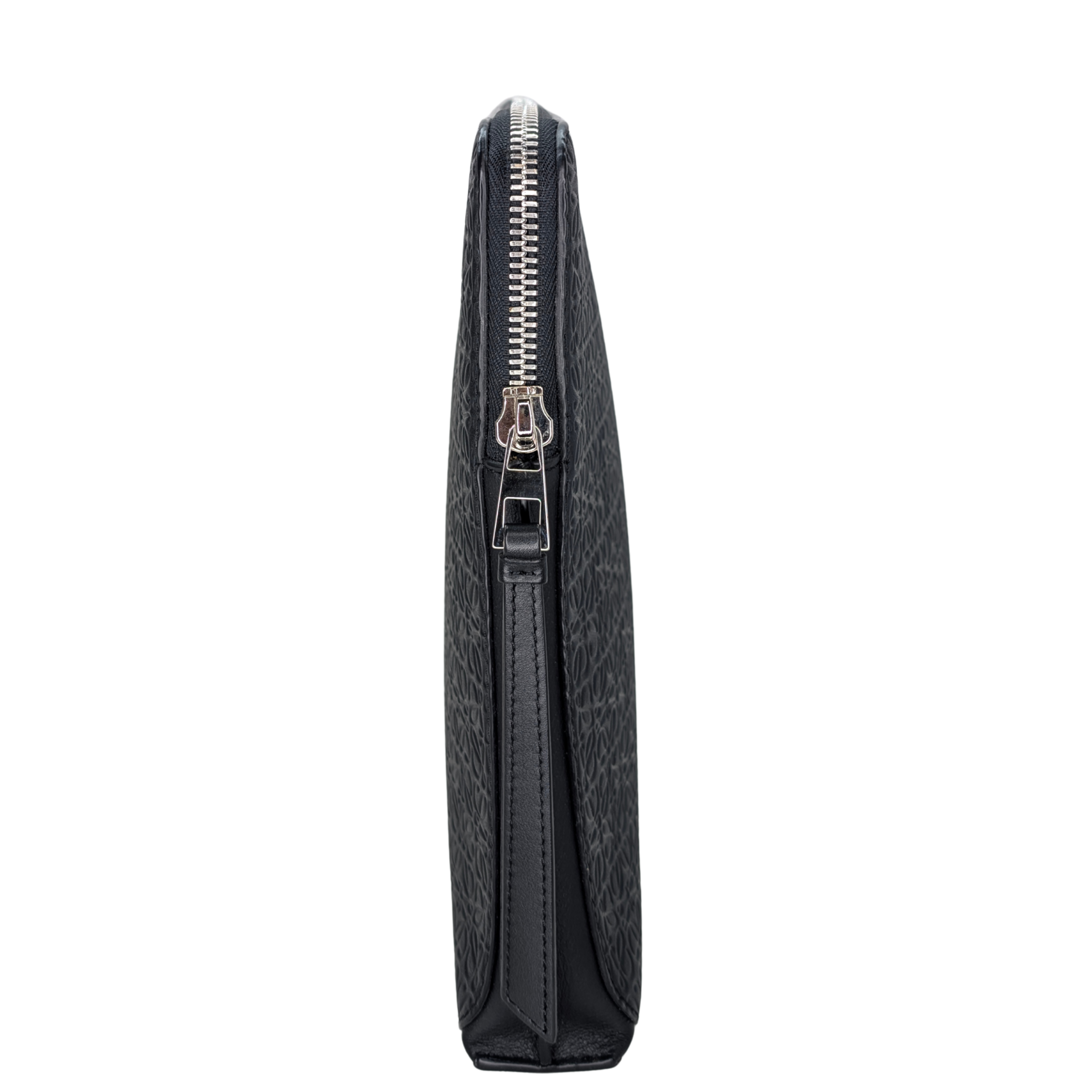 Loewe Anagram Embossed Document Laptop Pouch Black