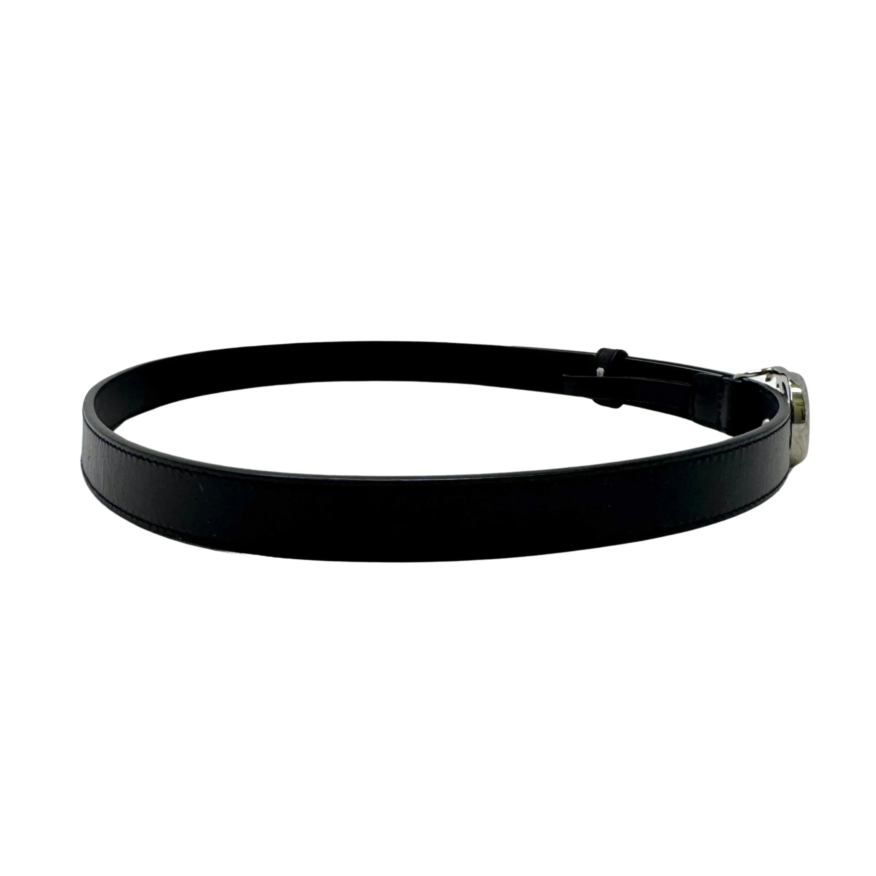 Gucci GG Marmont Thin Belt Black 90 - Lost Designer