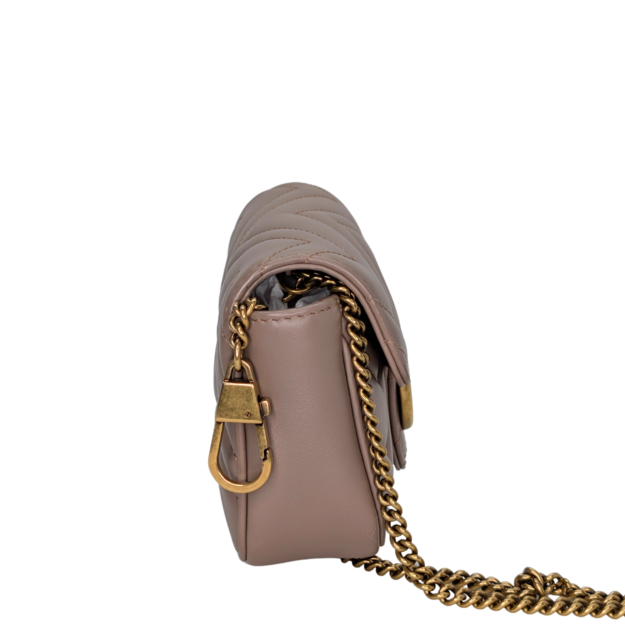 Gucci GG Marmont Super Mini Bag Beige
