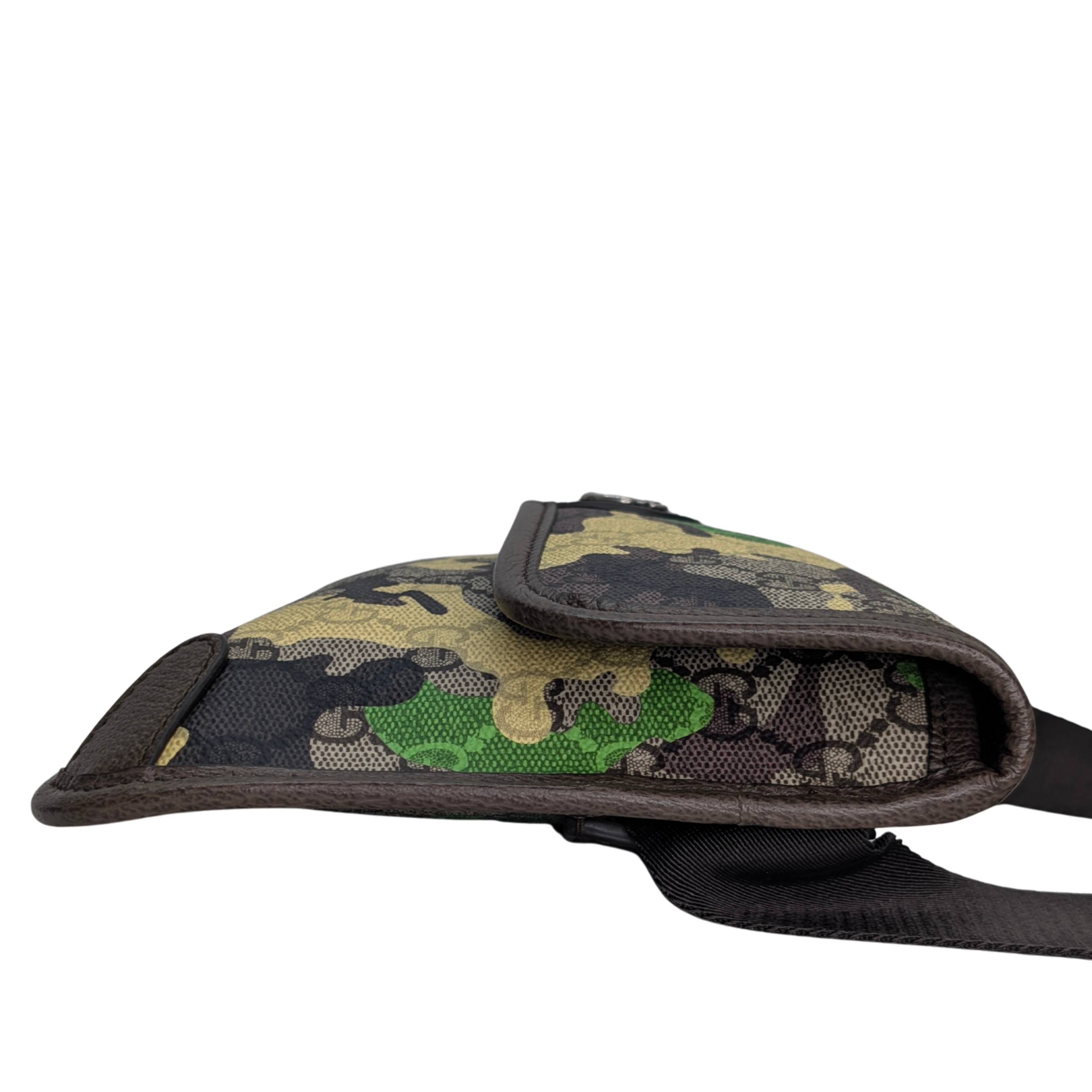 Gucci Small GG Supreme Belt Bag Camouflage