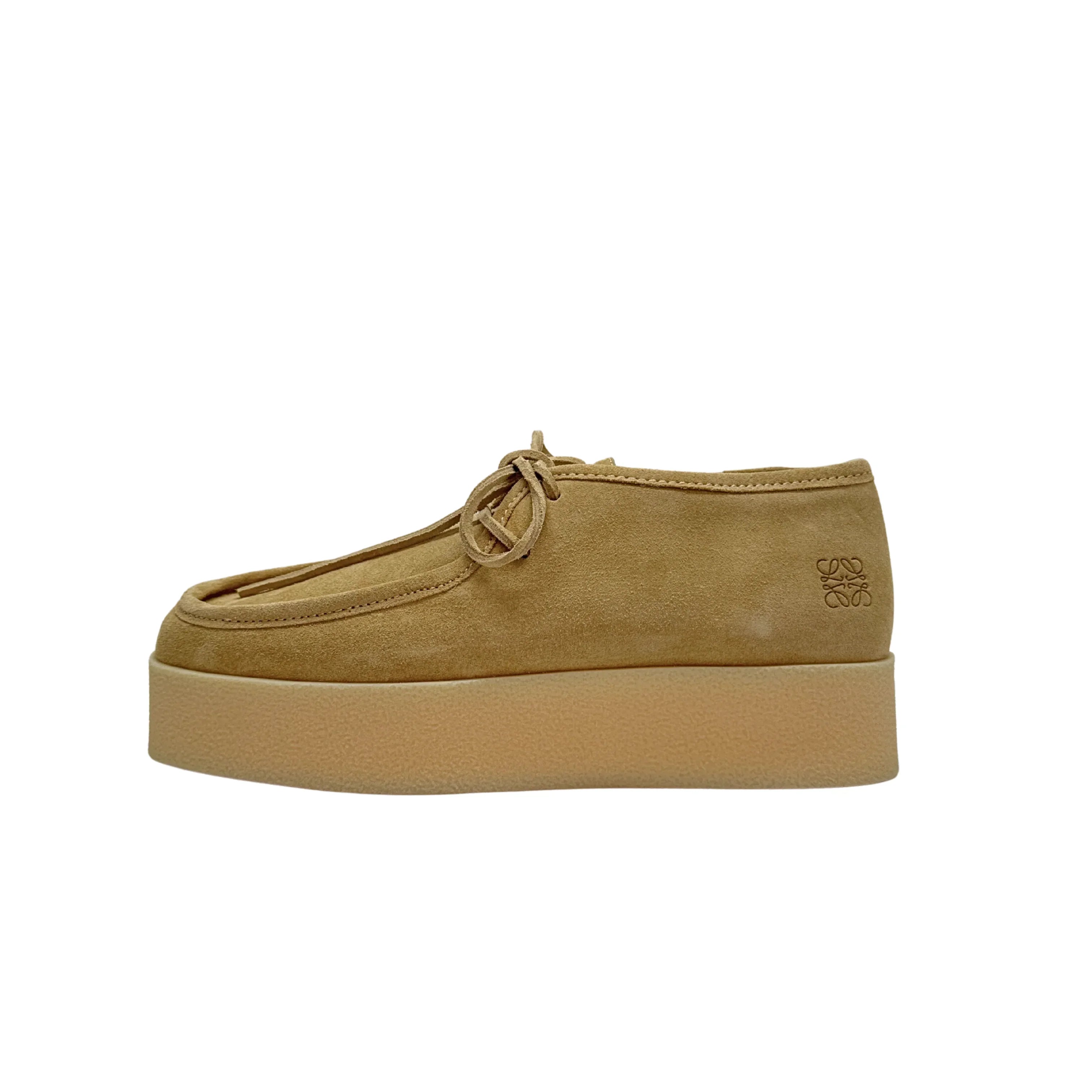 Loewe Men's Wedge Lace Up Shoes 43 - Lost Designer