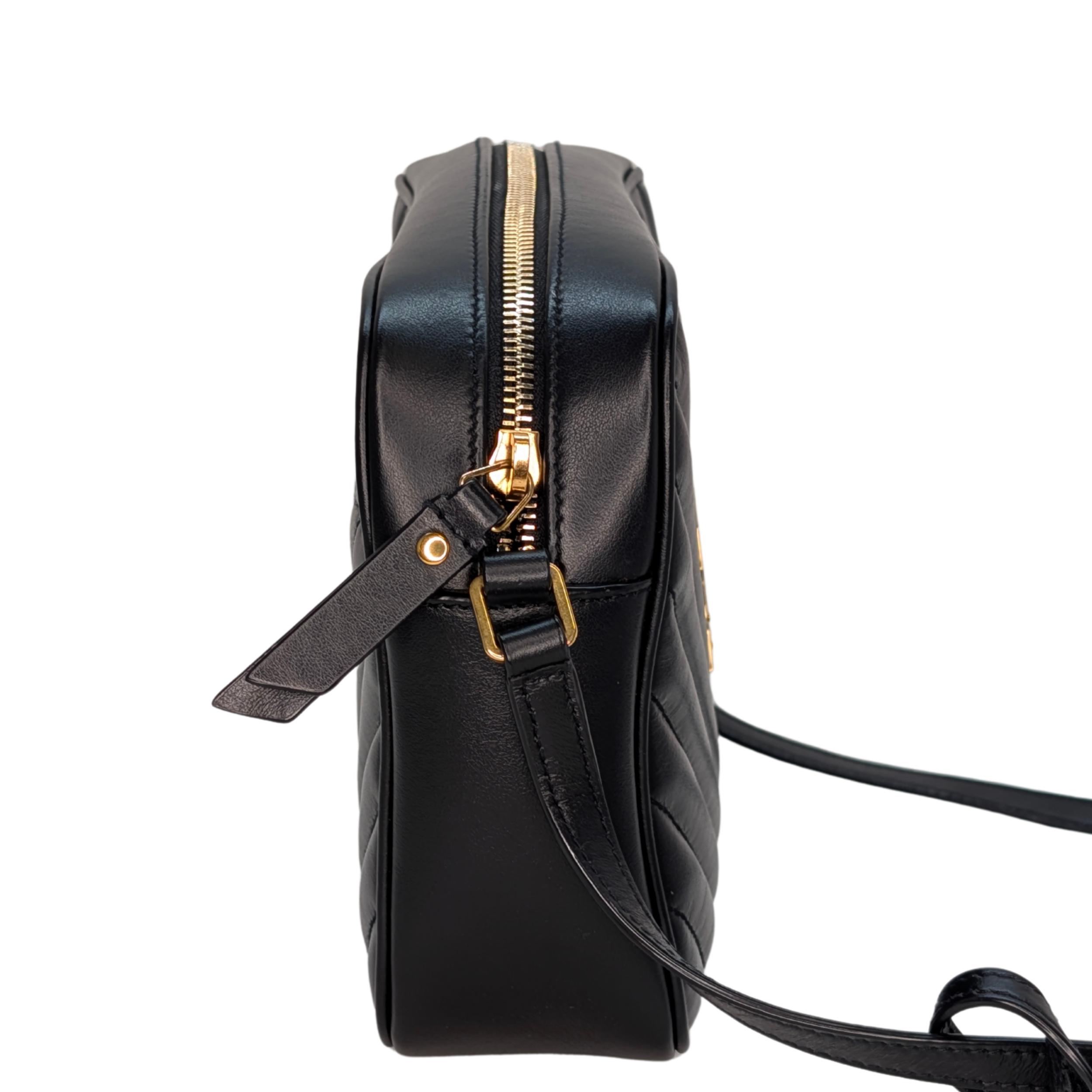 Saint Laurent Lou Camera Bag Leather Black
