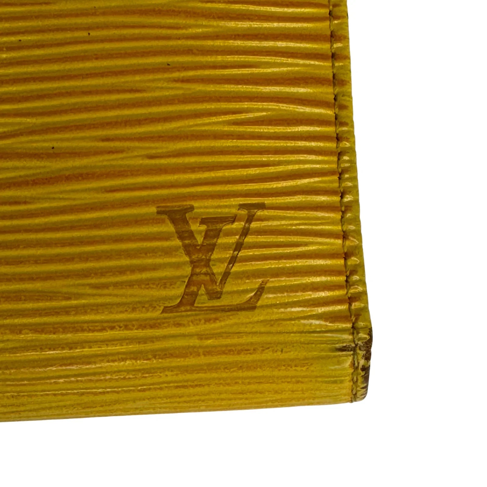 Louis Vuitton Epi Leather Long Wallet Yellow - Lost Designer