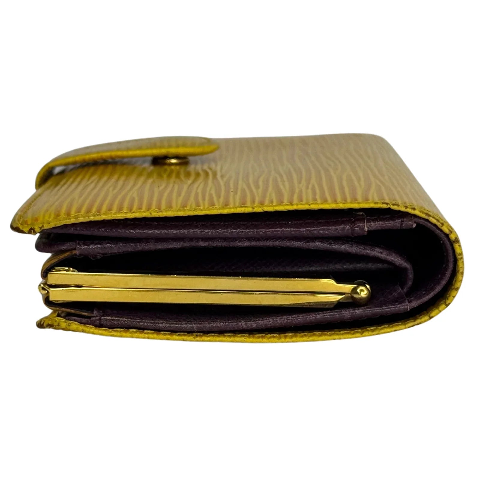 Louis Vuitton Epi Leather Long Wallet Yellow - Lost Designer