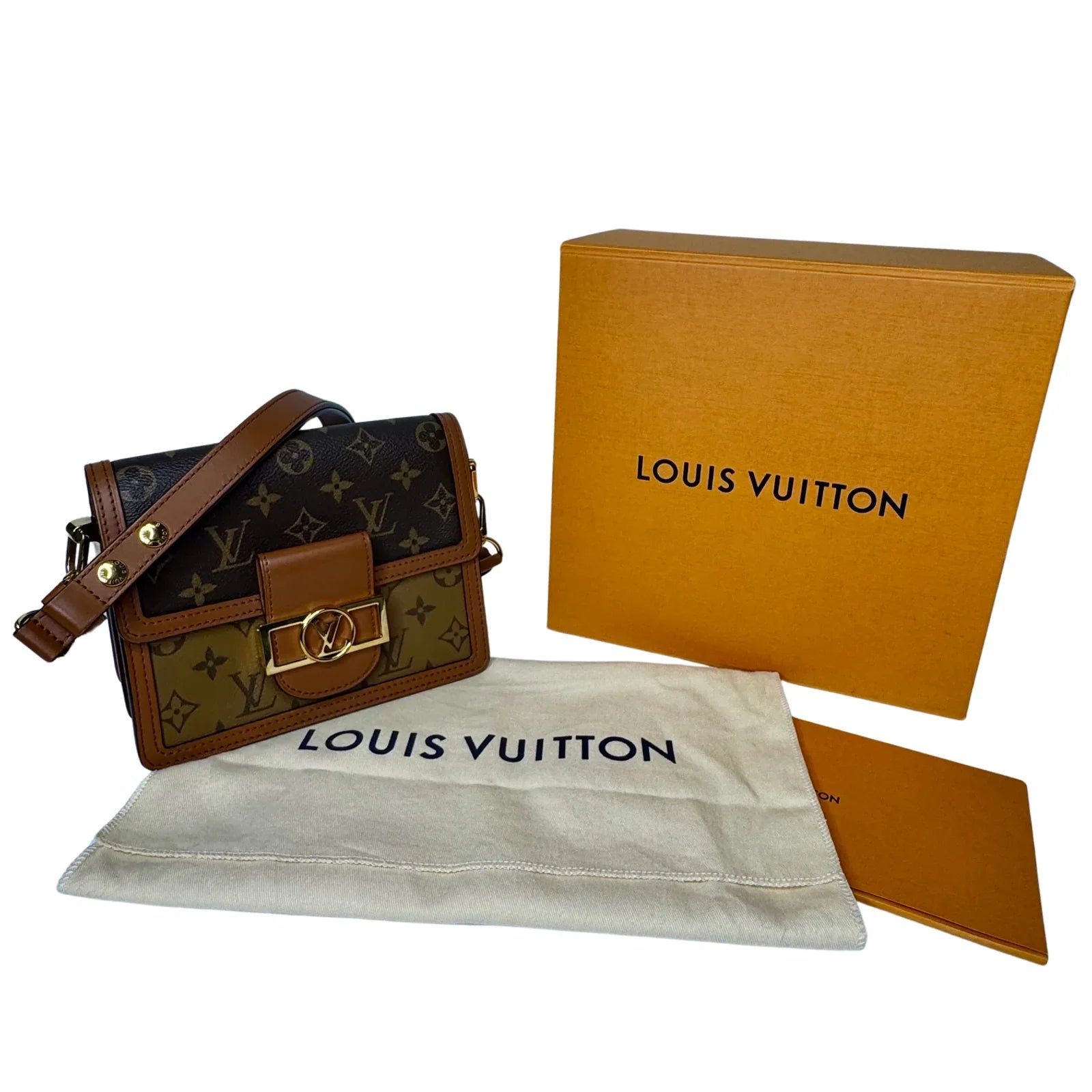 Louis Vuitton Reverse Monogram Dauphine Mini Bag - Lost Designer
