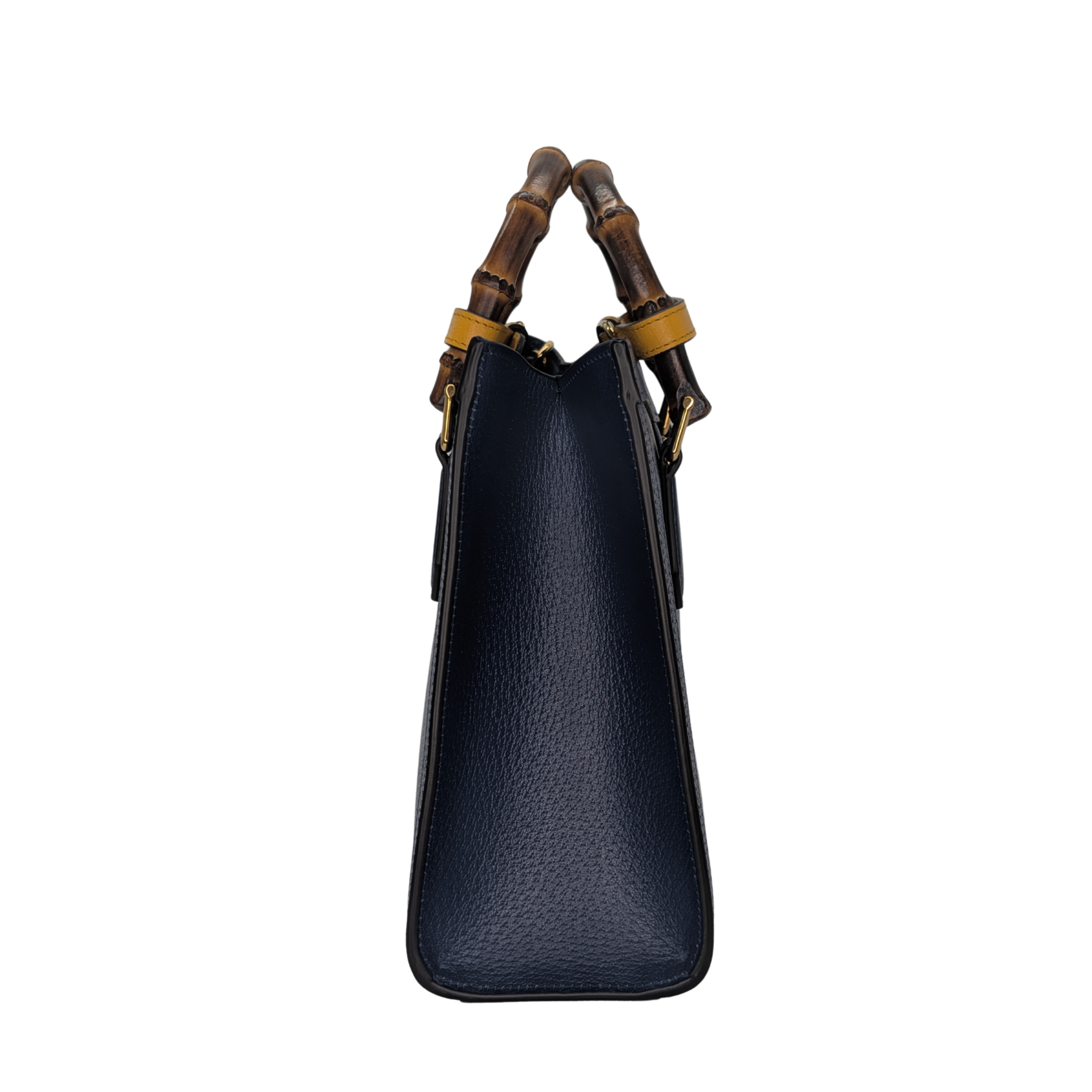 Gucci Calfskin Small Diana Tote Royal Crop Blue Bag